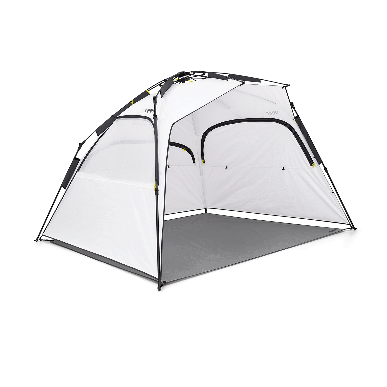 Veer Family Basecamp - Premium Outdoor Camping Tent for Family Adventures, Hiking, and Backpacking Trips | Waterproof & Spacious Shelter for 4-6 People | Perfect for Camping, Picnics, and Outdoor Gatherings