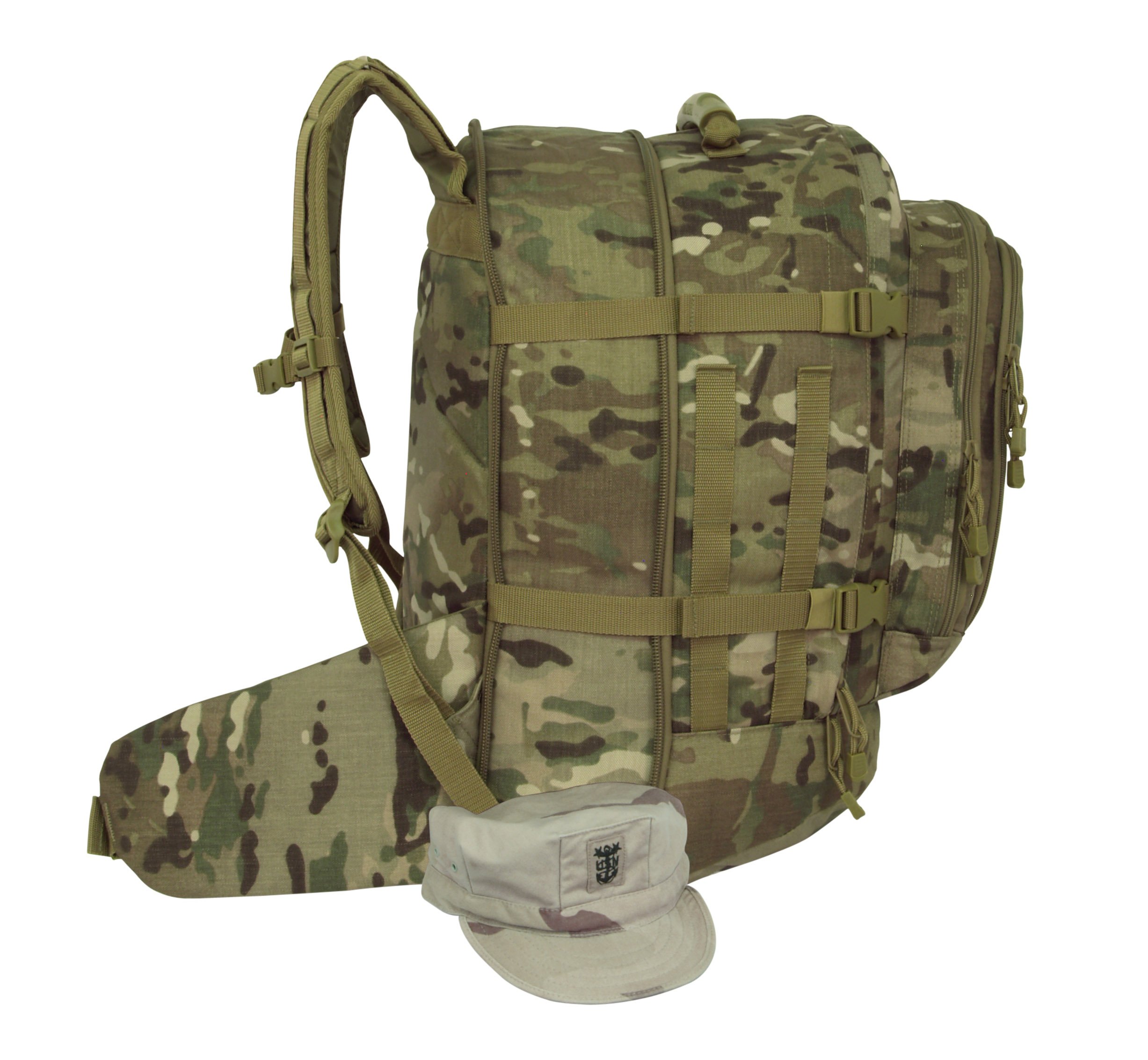 Mercury Tactical Gear Code Alpha 3-Day Stretch Tactical Backpack - Durable Military Backpack for Outdoor Adventures, Hiking & Survival - Multicam Camouflage - One Size Fits All