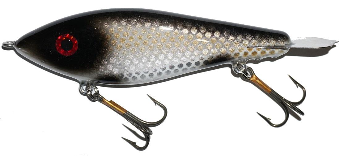 Bitten Tackle Mag Warlock Glide Bait Fishing Lure - Topwater Bass Fishing Lure for Freshwater & Saltwater - Perfect for Casting, Trolling, and Tournament Fishing