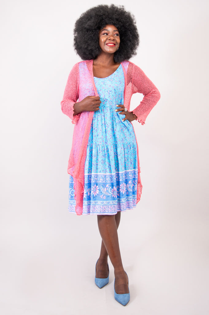 Kayana Women's Miracle Dress - Elegant Flowy Maxi Dress for Summer, Beach, and Special Occasions