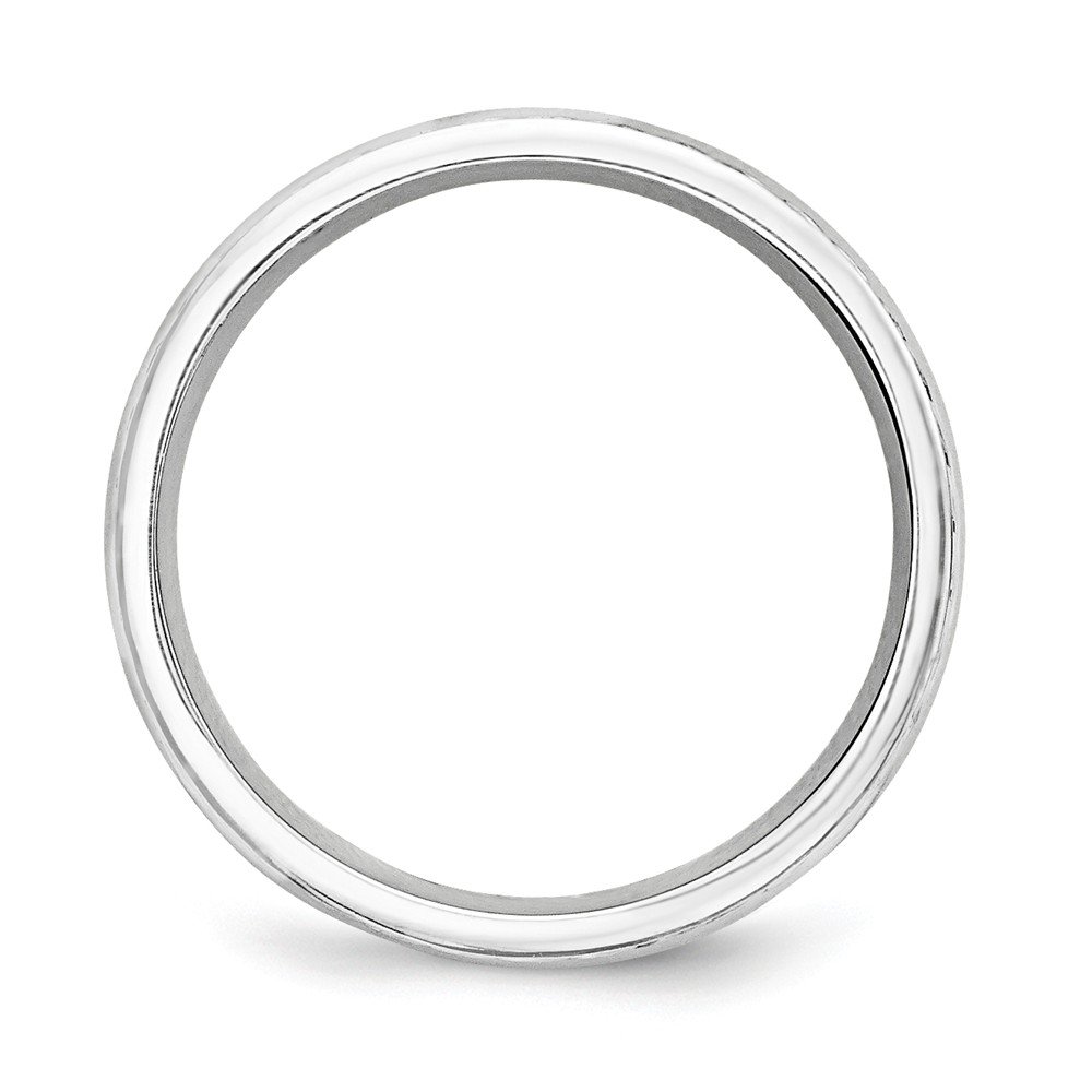 6mm Solid 925 Sterling Silver Wedding Band Ring for Women & Men - Perfect for Engagement, Anniversary, and Everyday Wear