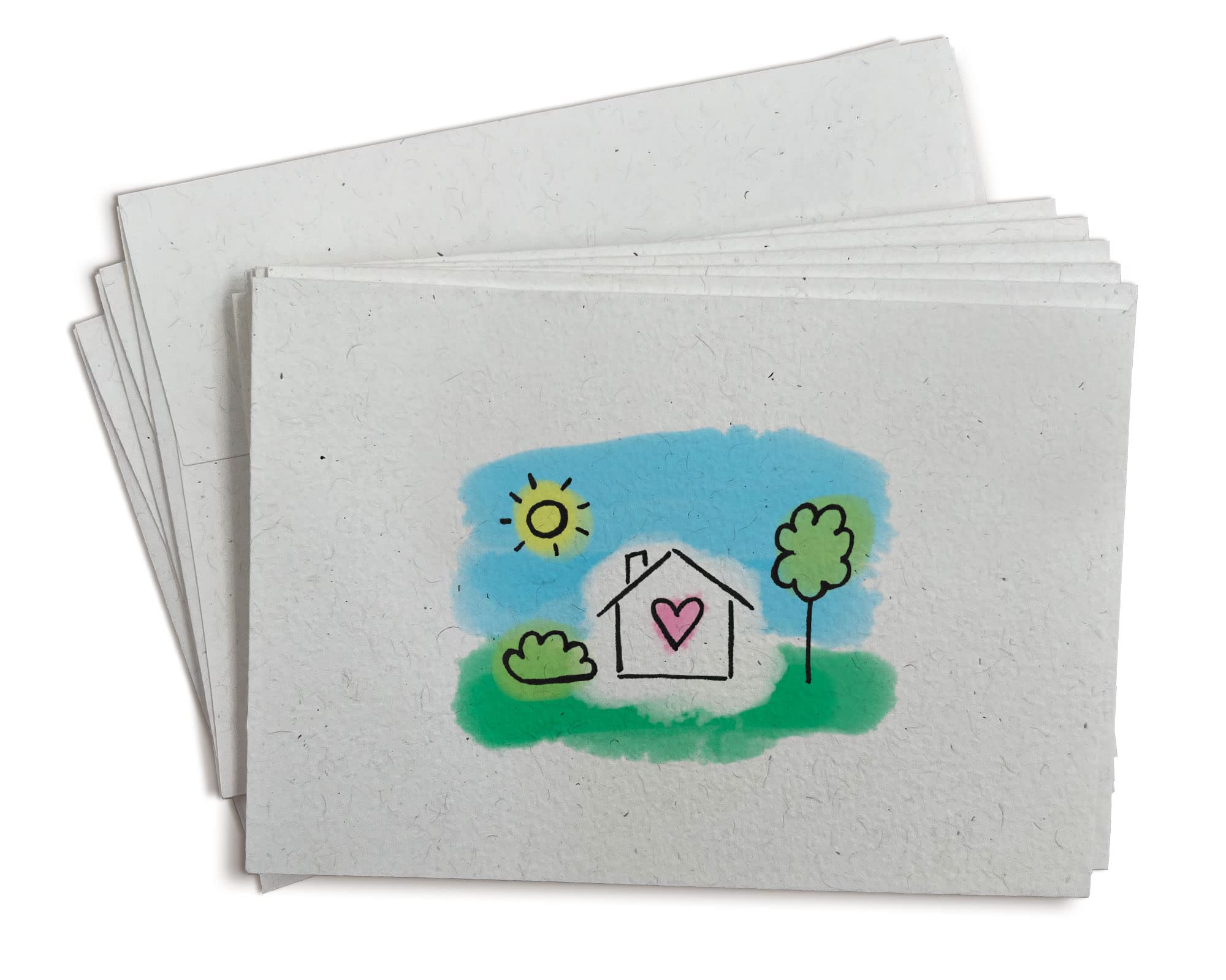 Home Sweet Home Blank Greeting Cards - 24 Pack with Envelopes - Change of Address Notecards for Housewarming, Moving Announcements & Thank You Notes