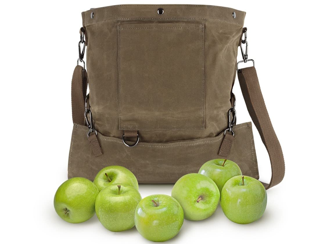 Premium Harvest & Foraging Bag – Durable Fruit Picker Pouch for Outdoor Enthusiasts – Ideal for Bushcraft, Gardening, and Wild Berry Collection – Perfect Alternative to Aprons and Baskets