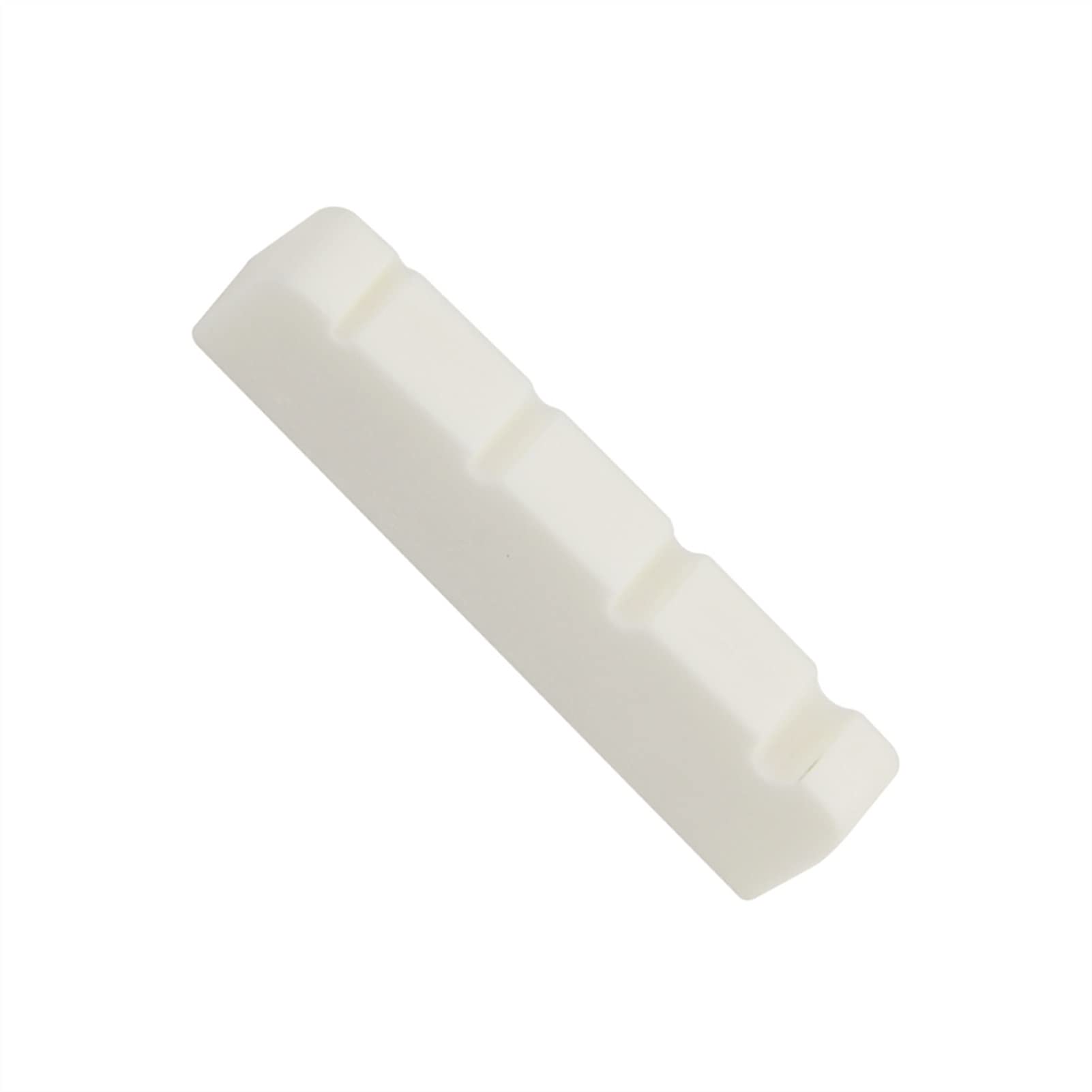 4-String Electric Bass Guitar Bone Nut Slotted Bridge Nut - Replacement Guitar Bridge Part for Enhanced Tone & Sustain | Perfect for DIY Guitar Repair & Upgrades