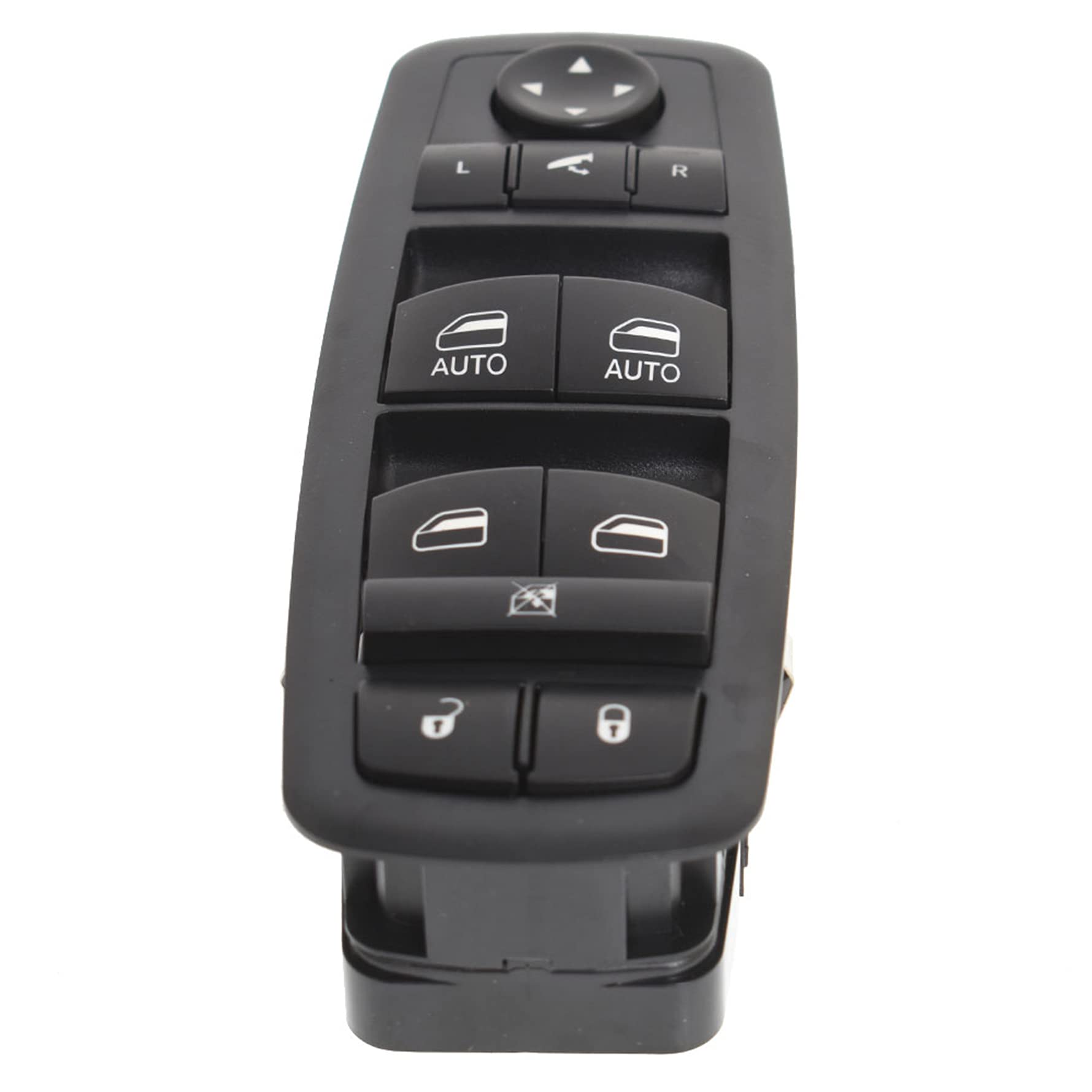 Ram 1500 2500 3500 Left Front Power Window Switch Replacement 56046826AE - Compatible with Dodge Ram Trucks, Driver Side Window Control for Smooth Operation