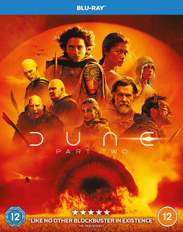 Dune Part Two Blu-ray | 4K UHD & Digital Copy | Sci-Fi Movie Collection | Perfect for Home Theater & Movie Nights