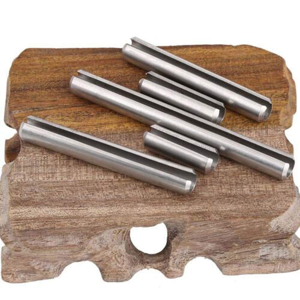 1.5mm M1.5 Spring Tension Pins - 304 A2 Stainless Steel Split Dowel Roll Pins (60Pcs) - Ideal for Machinery, Automotive & DIY Projects