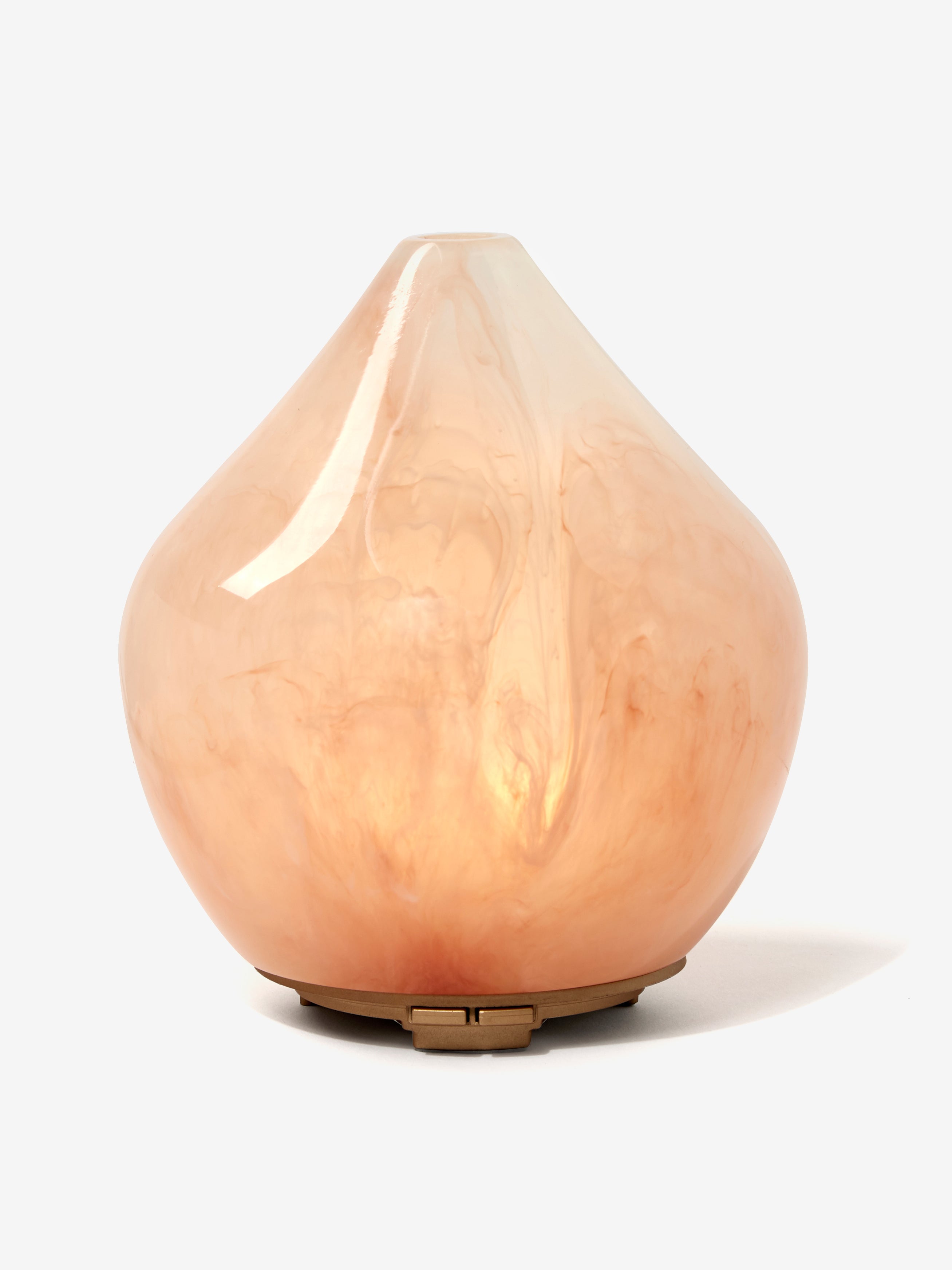 Made By Zen Gem Aroma Diffuser - Premium Essential Oil Diffuser for Home, Office & Yoga Studio - Ultrasonic Humidifier with 7 Color LED Lights for Aromatherapy & Relaxation
