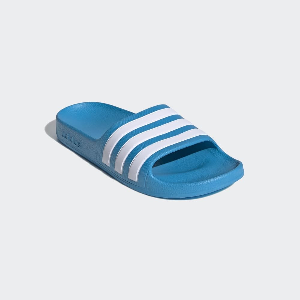 Adidas Adilette Aqua Kids Slides - Comfortable Water Shoes for Boys & Girls | Perfect for Pool, Beach, and Summer Activities