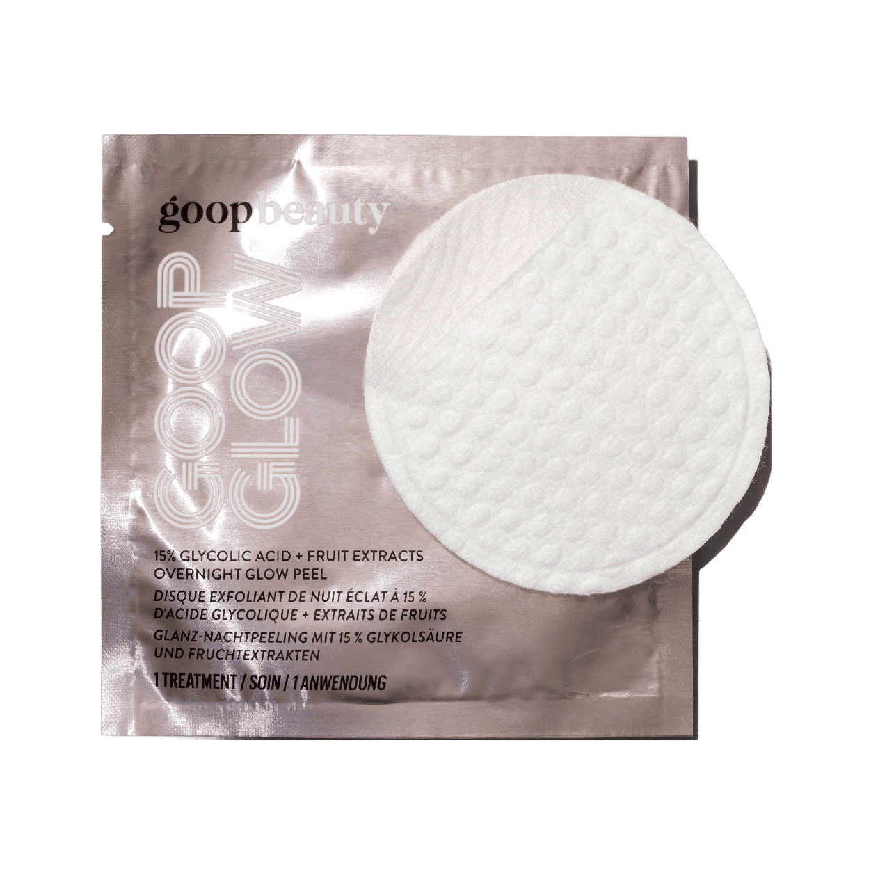 15% Glycolic Acid Overnight Glow Peel - Exfoliating Face Mask for Brighter Skin | Perfect for Nighttime Skincare Routine & Dark Spot Treatment