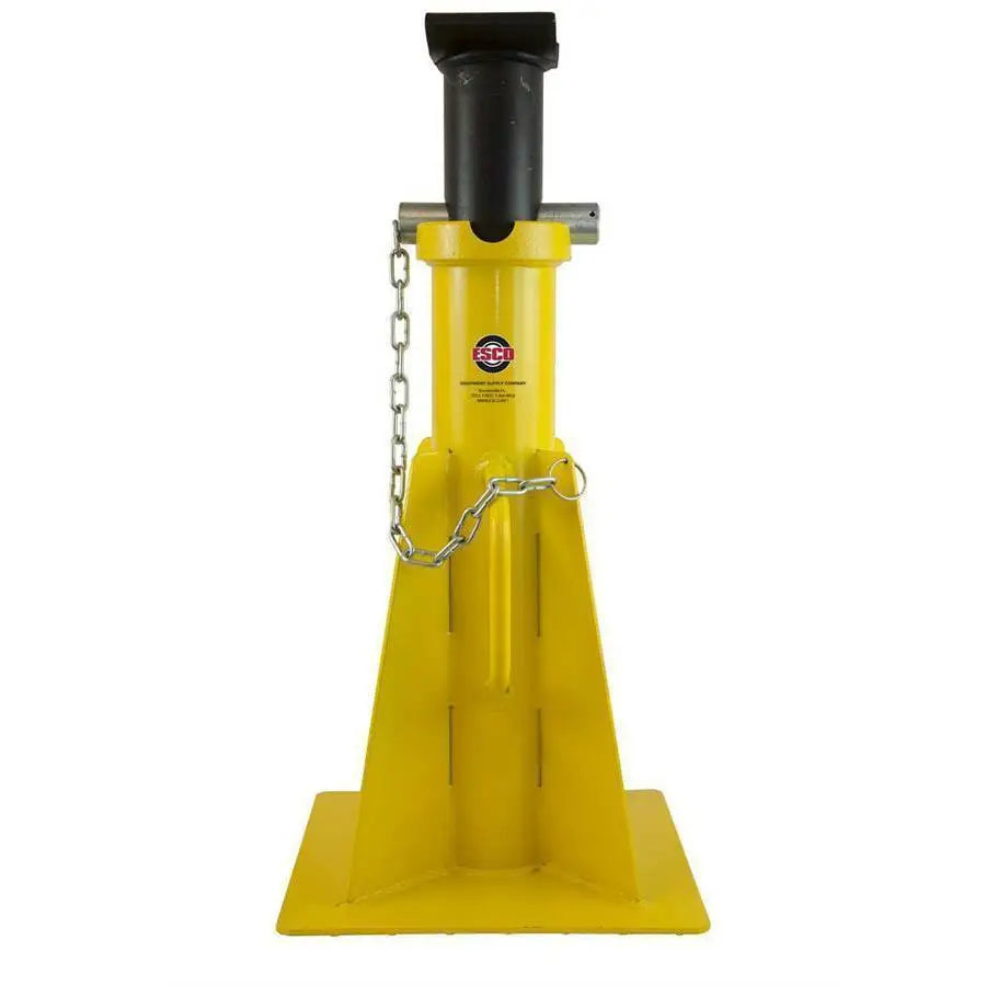 ESCO 25 Ton Tall Pin Style Jack Stand – Heavy Duty Vehicle Support for Trucks, SUVs, and Auto Repair Shops – Perfect for Lifting and Stabilizing During Maintenance and Repairs