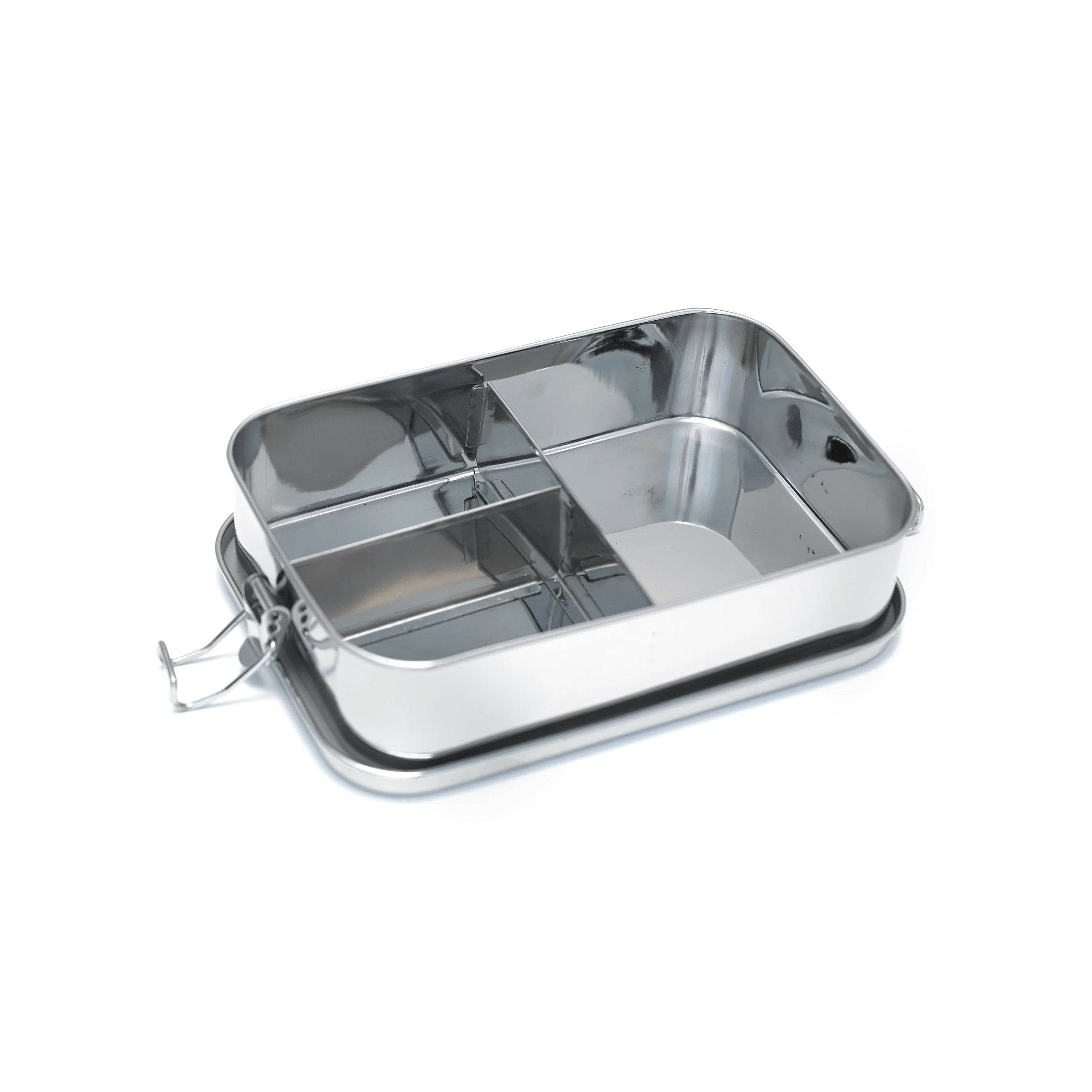 Stainless Steel Bento Lunch Box - Leakproof & Durable Meal Prep Container for Work, School, or Picnics