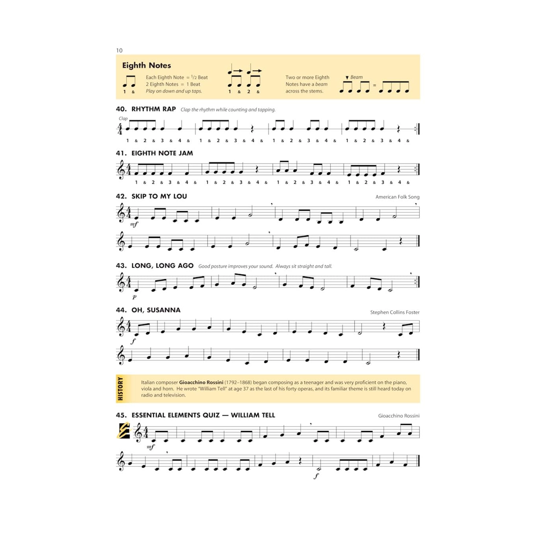 Essential Elements for Band Bb Bass Clarinet Book 1 with EEi - Comprehensive Method Book for Beginners & Students - Perfect for School Band, Private Lessons & Home Practice