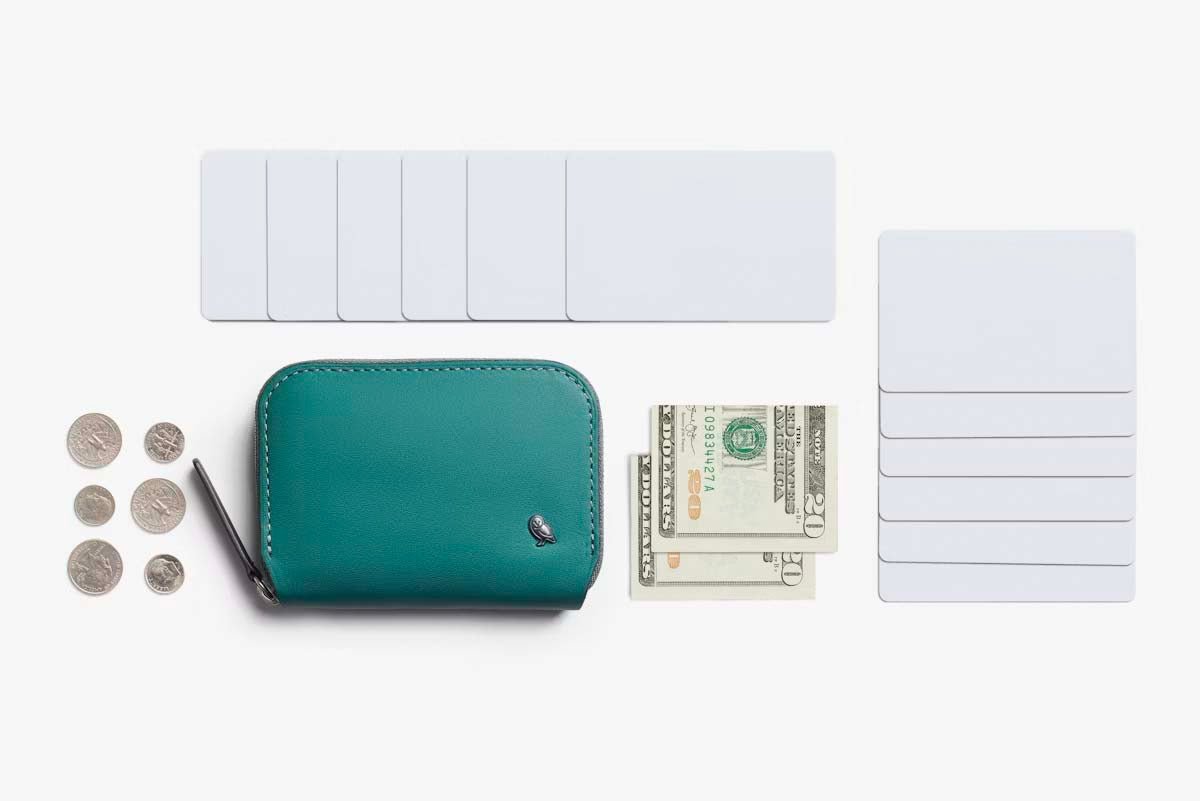 Bellroy Folio Mini - Slim Leather Wallet for Men & Women | RFID Blocking | Compact Card Holder for Everyday Use | Perfect for Travel, Business & Minimalist Lifestyle