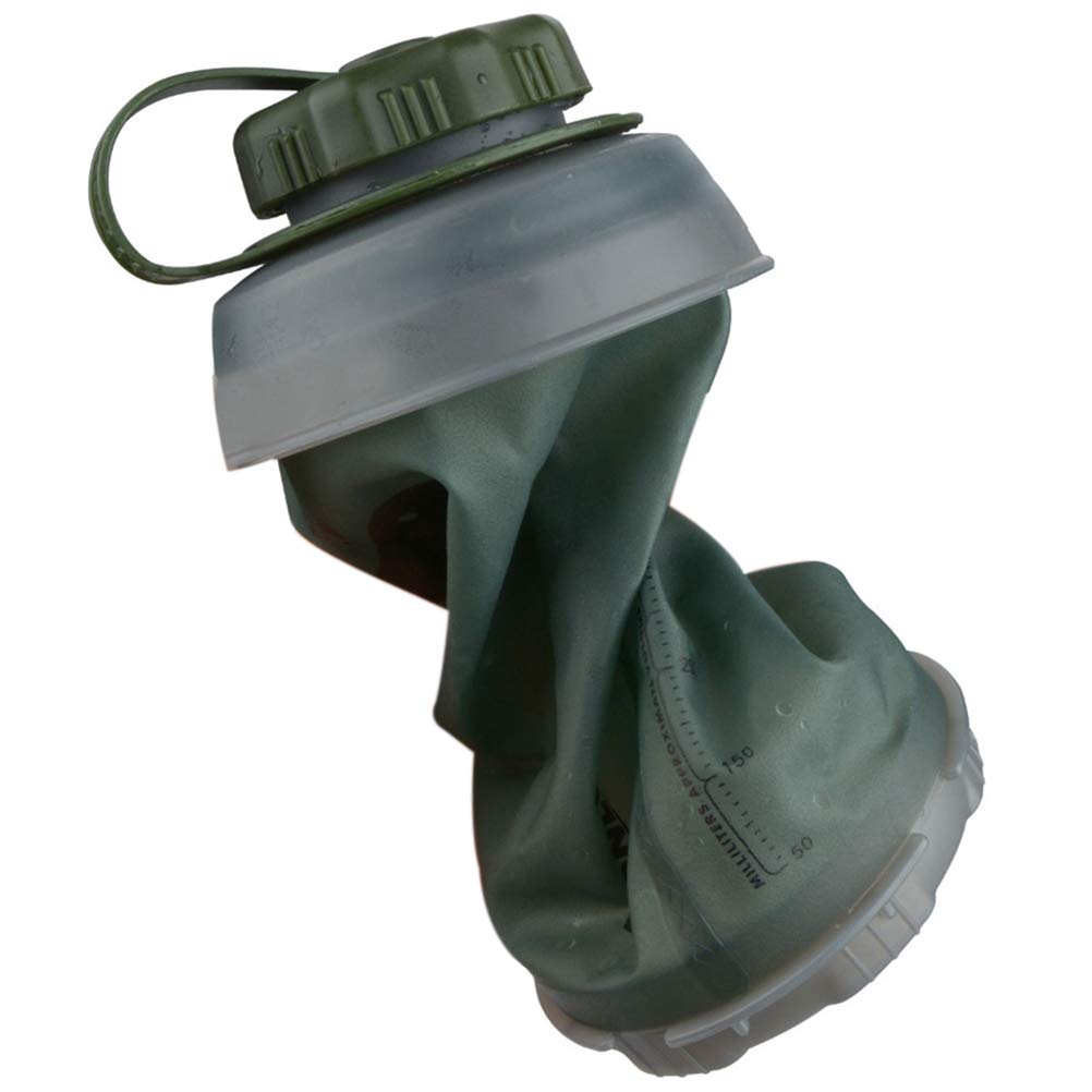 Faruxue Collapsible 750ml TPU Water Bottle - BPA Free, Leak-Proof for Gym & Outdoor Adventures
