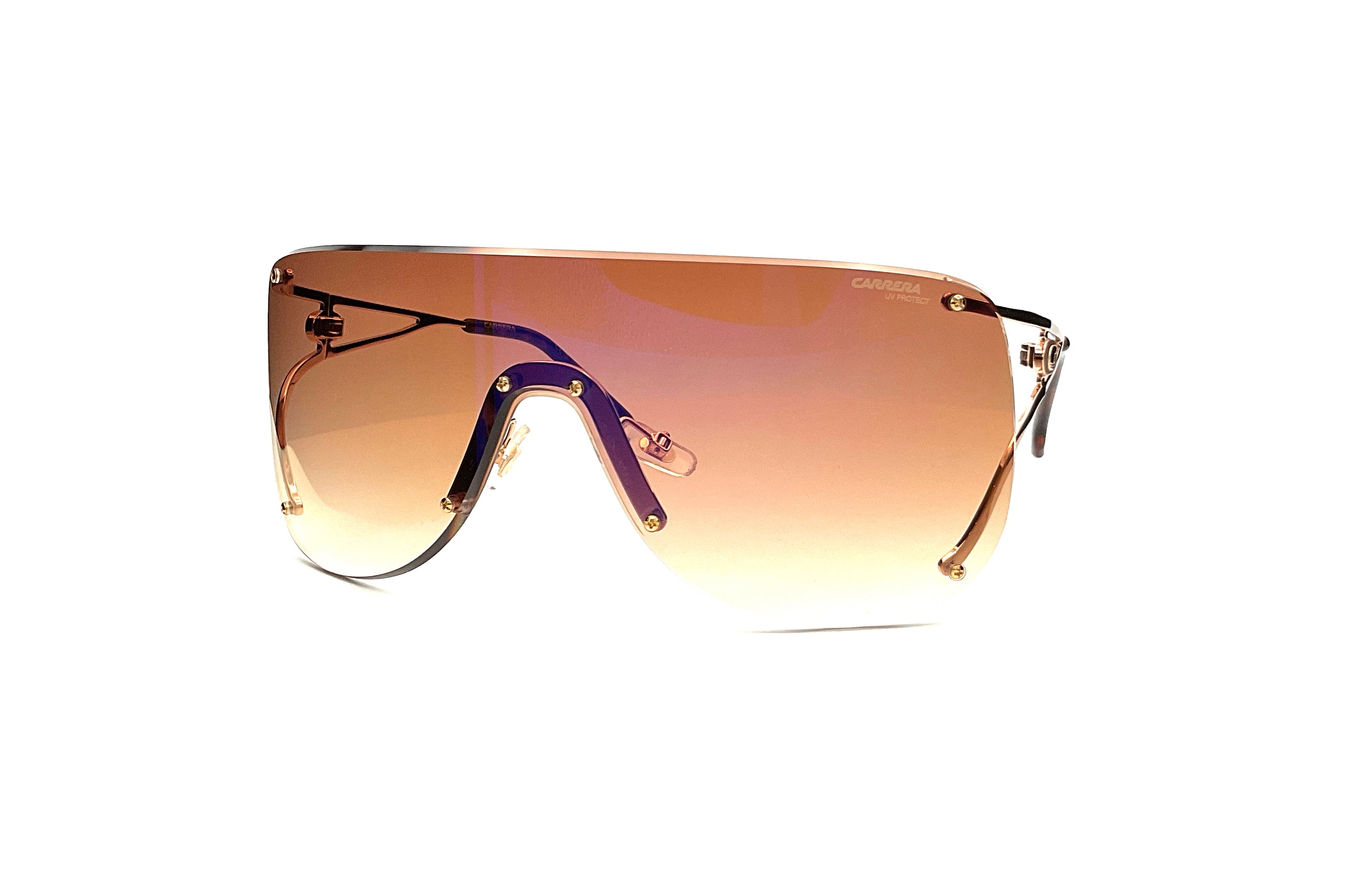 Carrera 3006/S Sunglasses - Gold Copper Frame, UV Protection, Polarized Lenses for Men & Women | Perfect for Driving, Outdoor Sports & Fashion Accessories