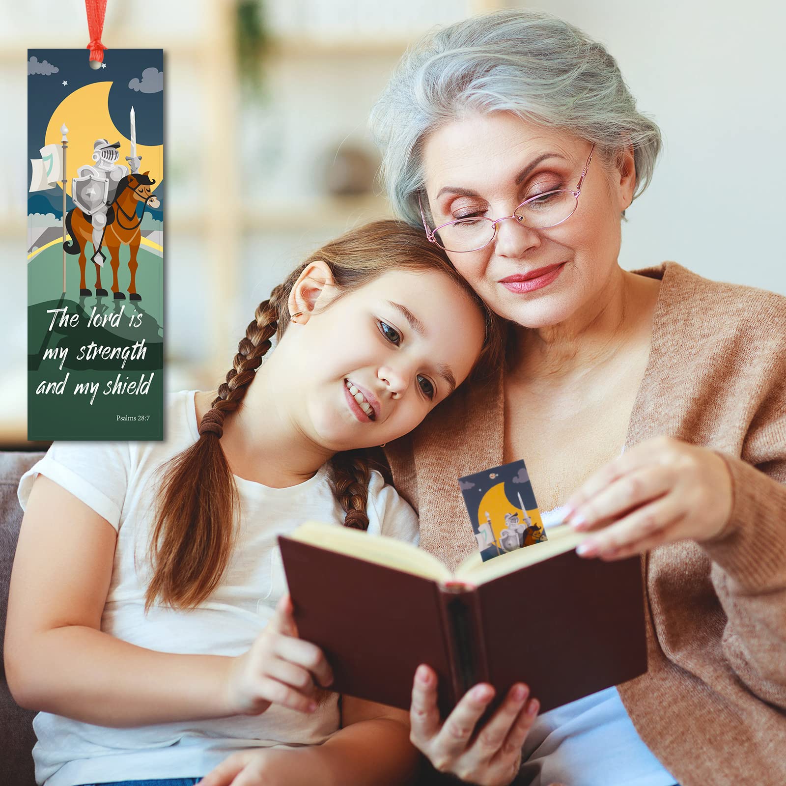 100 Pack Inspirational Christian Bookmarks with Bible Verses - Religious Scripture Bookmark Set for Women, Kids, Office & School - Perfect for Bible Study, Church Gifts, Sunday School & Daily Devotion