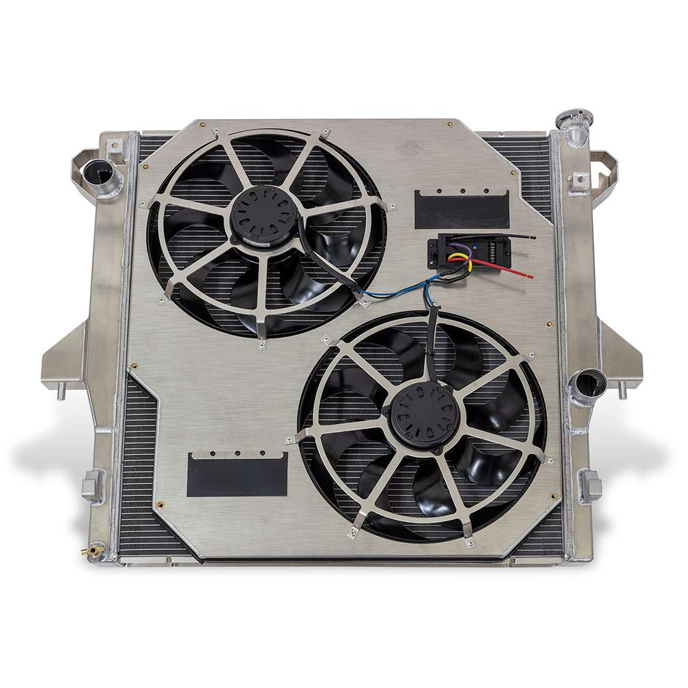 High-Performance Extruded Core Radiator & Electric Fan Kit for Cars - Perfect for Cooling System Upgrades & Engine Overheating Prevention