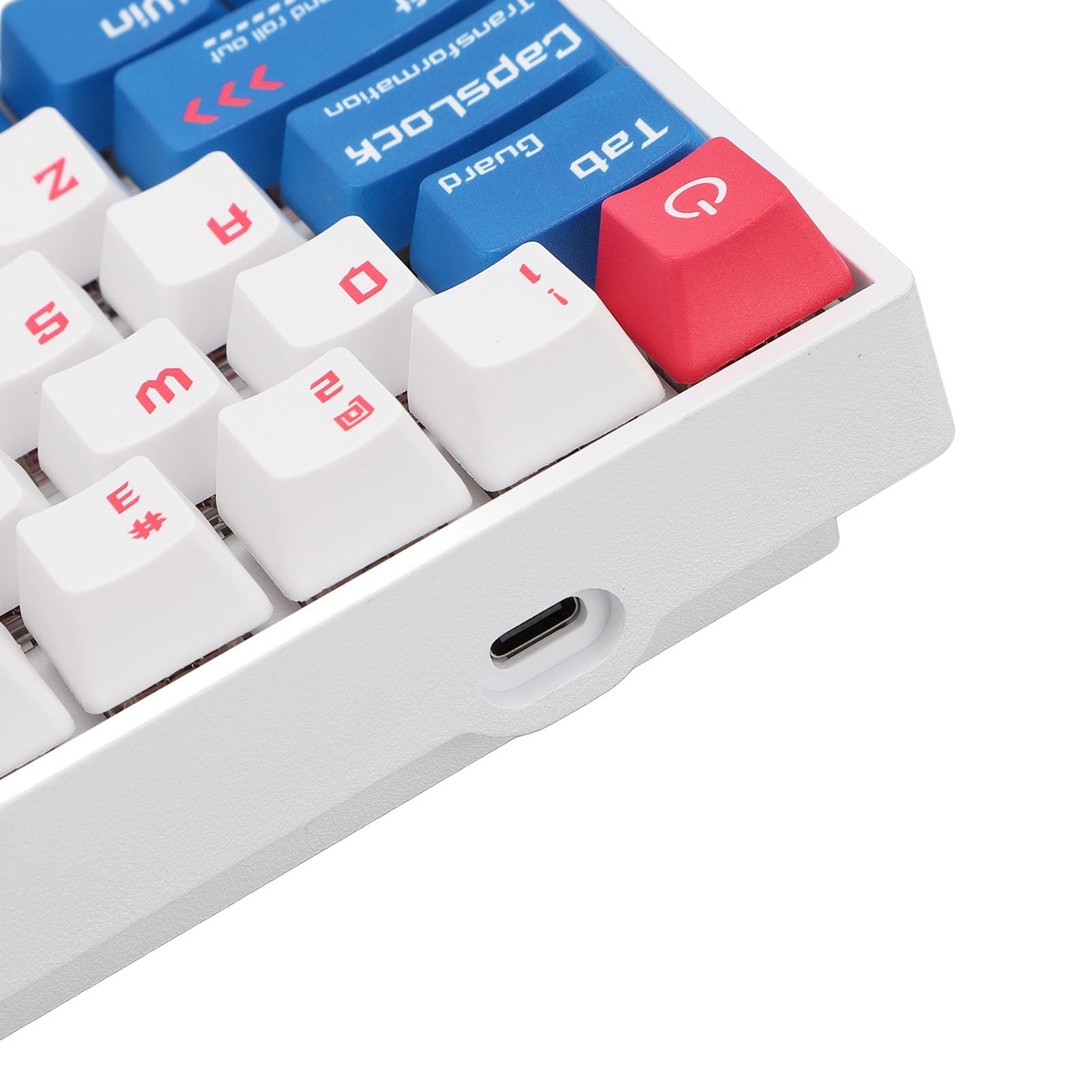 Elprico 60% Mechanical Gaming Keyboard with Red Switch - 68 Key RGB Backlit, Wireless 2.4G & Bluetooth 3-Mode for PC - Perfect for Esports, Office Work & Compact Gaming Setup