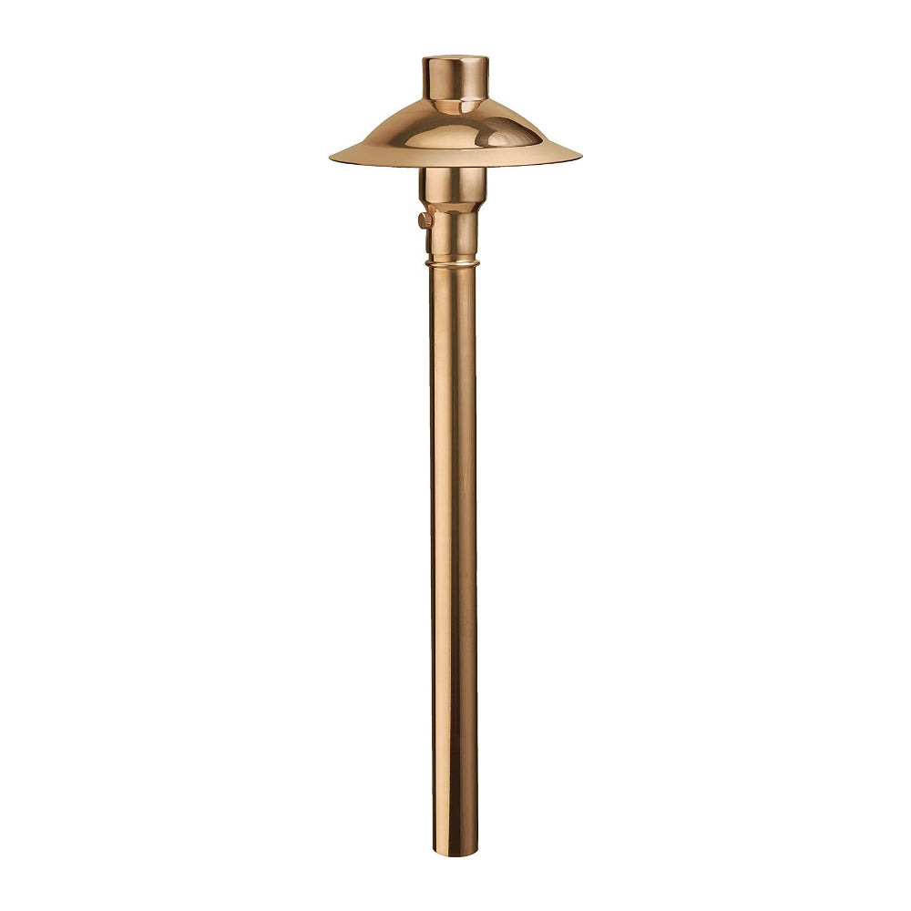 Kichler 15350CO 12V Adjustable Path & Spread Outdoor Landscape Light in Copper - Perfect for Garden Pathways, Driveways, and Yard Lighting