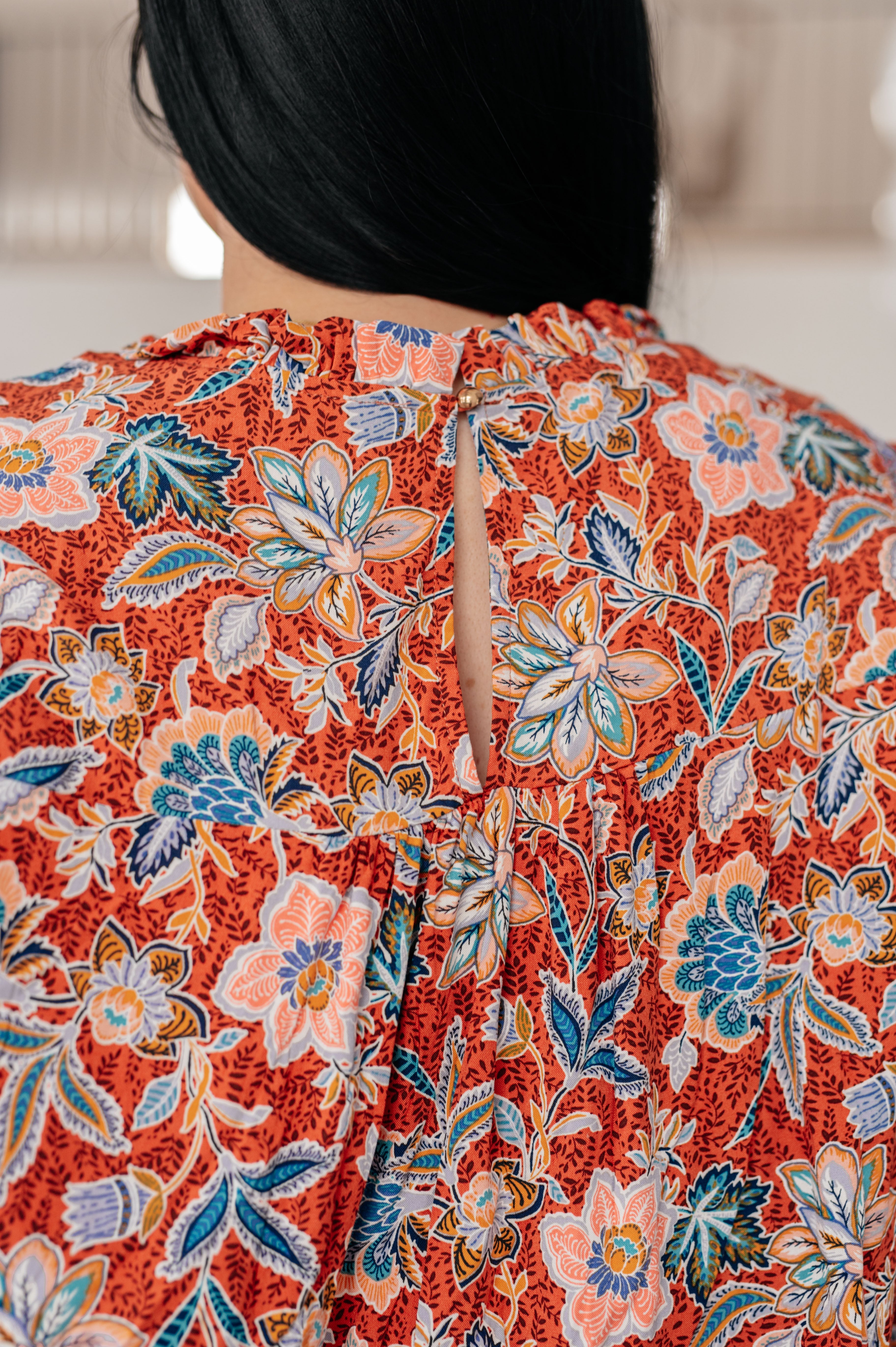 Floral Delight Blouse - Women's Floral Print Tops for Spring & Summer | Casual & Party Wear | Perfect for Dates, Office & Outdoor Events