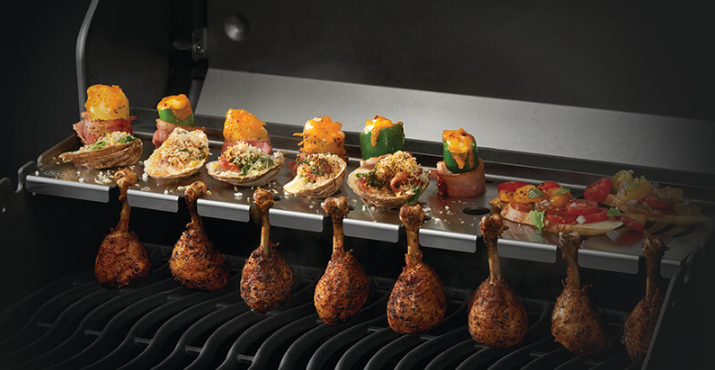 Napoleon Multifunctional Warming Rack for Rogue® 425 (Model 71501) - Perfect for Grilling, Warming Food & Outdoor Cooking Accessories