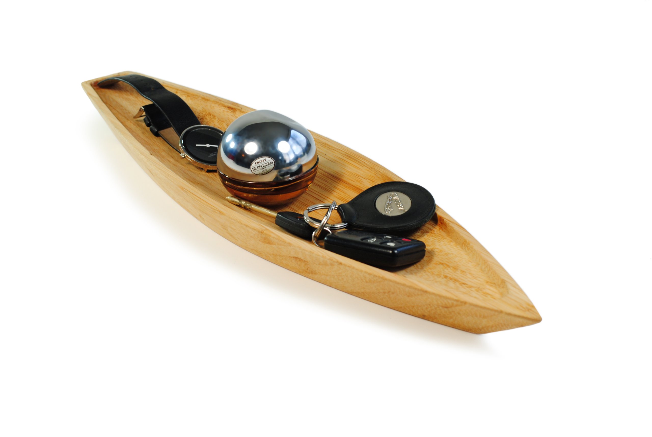 XXD Design Bamboo Fruit and Snack Bowl - Eco-Friendly Serving Dish for Parties, Picnics, and Home Decor