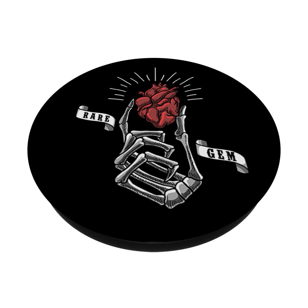 Minimalist Skeleton Art Motivational PopSockets Swappable PopGrip - Unique Gift for Art Lovers | Perfect for Phones, Tablets & Daily Inspiration