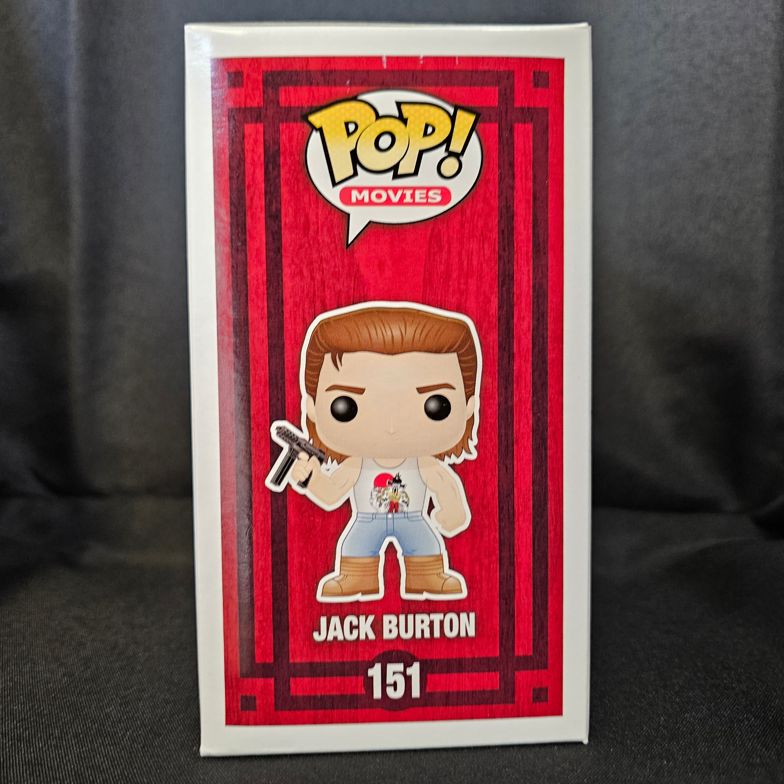 Big Trouble in Little China Jack Burton Pop! Vinyl Figure #151 - Collectible Movie Character for Fans & Display