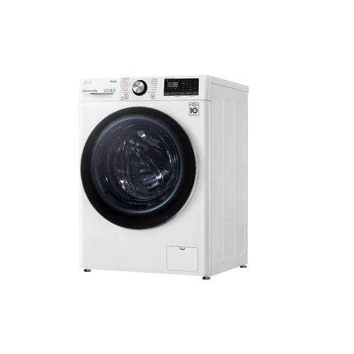 LG WV9 1412W 12KG/26.5lbs Large Capacity Front Load Washing Machine - Energy Efficient, Quiet Operation, White - Perfect for Apartments, Laundry Rooms & Smart Homes