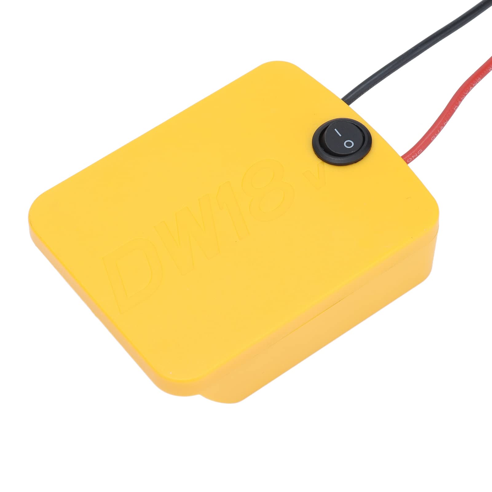 Lithium Battery Adapter - Durable Rustproof Plastic DC Power Connector with 12AWG Cable & Switch Output for DCB Series Batteries | Perfect for Marine, RV, Solar & Off-Grid Power Systems