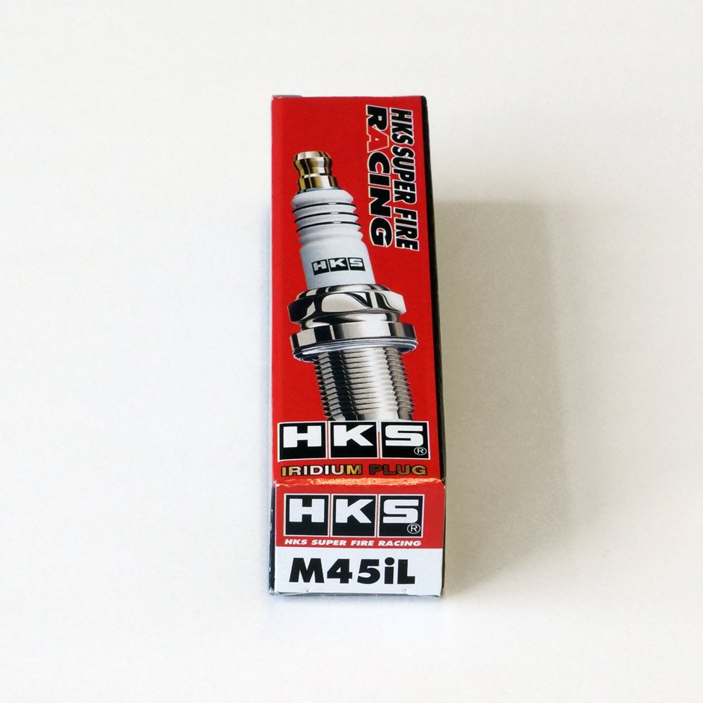 HKS 50003-M45IL Super Fire Racing Spark Plugs - High Performance Ignition Plugs for Cars & Trucks - Perfect for Racing, Street Performance & Engine Upgrades