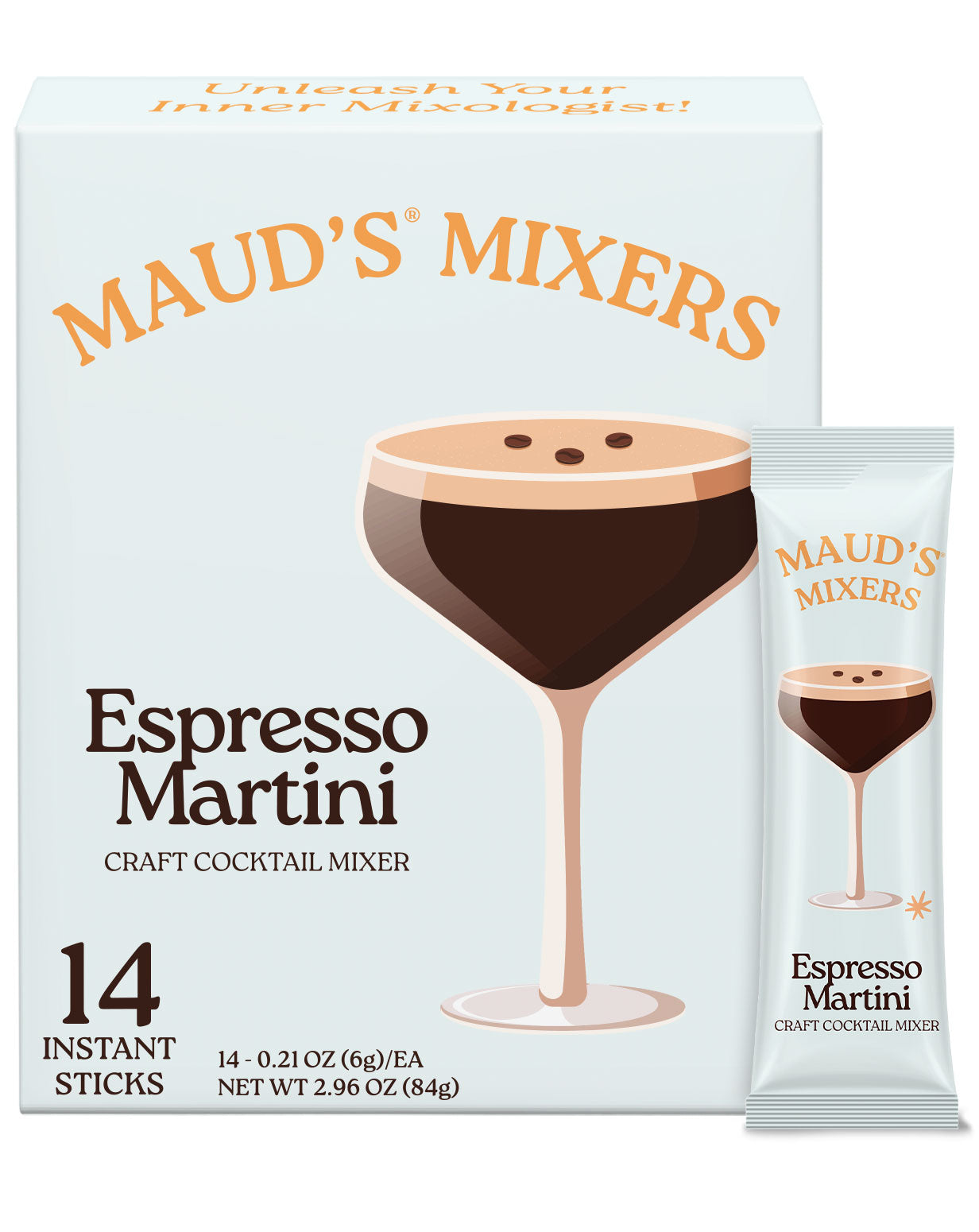 Premium Espresso Martini Mix by Maud's Mixers - Craft Cocktail Kit for Home Bartenders & Entertaining | Perfect for Parties, Date Nights & Holiday Gatherings