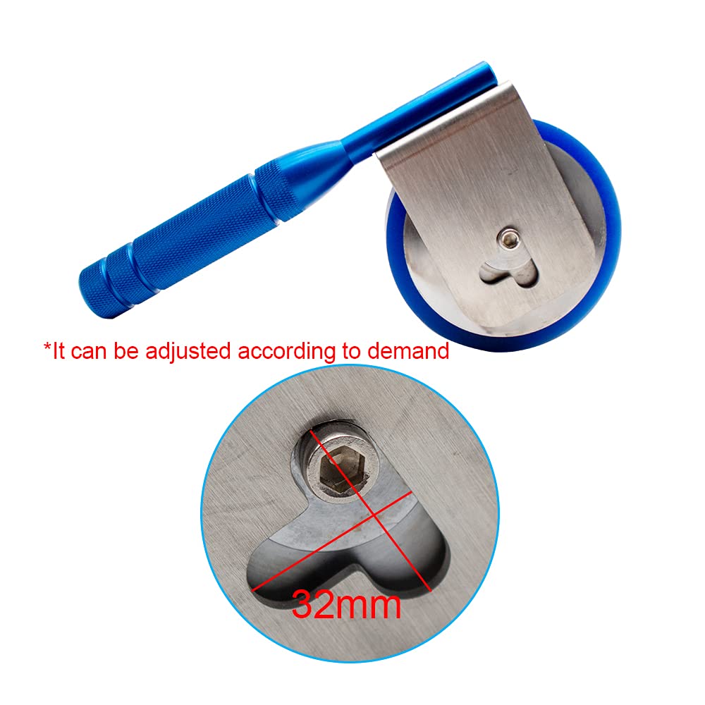 2KG Standard Roller Adhesion Tester - Manual Adhesive Test Tool for Pressure-Sensitive Tapes | Perfect for Quality Control in Packaging, Labeling & Industrial Applications