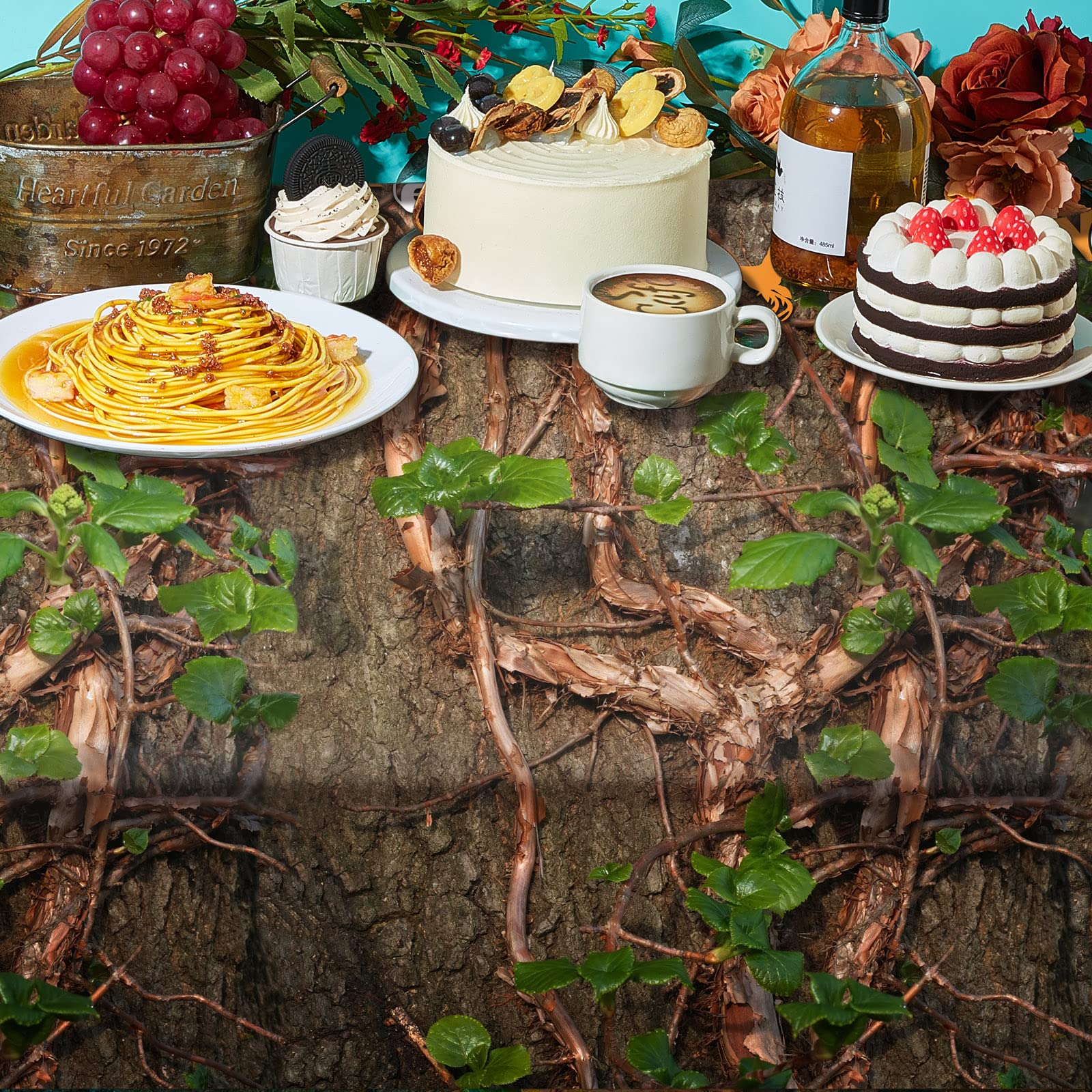 Camo Hunting Tablecloths - 6-Piece Plastic Table Covers for Hunting Theme Parties, Birthday Decorations & Baby Showers | Durable, Waterproof Outdoor Party Supplies for Camping, Picnics, and Tailgating