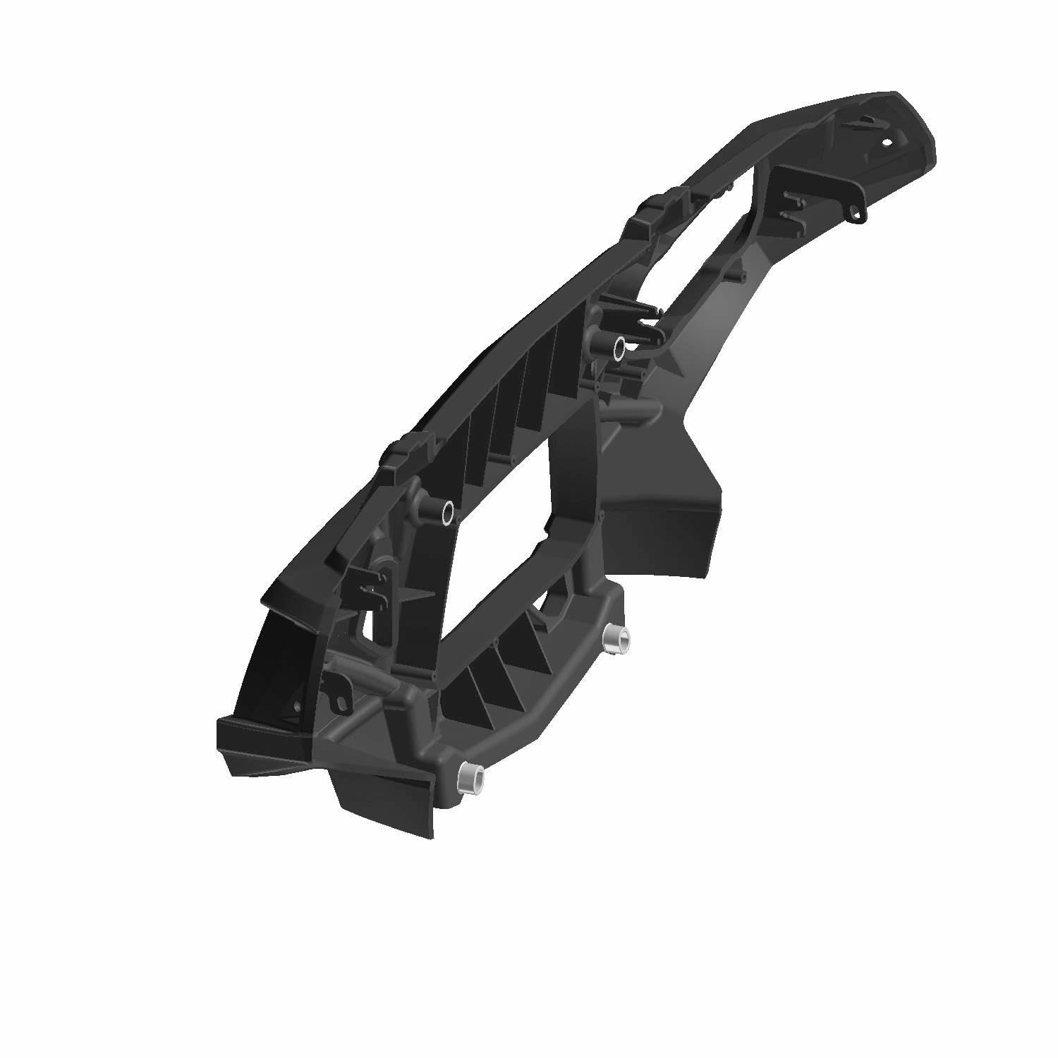 Genuine OEM Polaris ATV Front Bumper - Gloss Black (Part #5435807-070) | Heavy-Duty Protection for Off-Road Adventures & Trail Riding