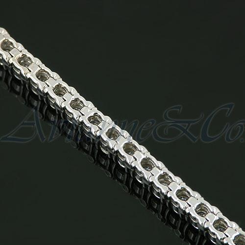 14K White Gold Diamond Tennis Bracelet for Women - 4.98 Carat Total Weight | Elegant Jewelry Gift for Anniversary, Wedding & Special Occasions