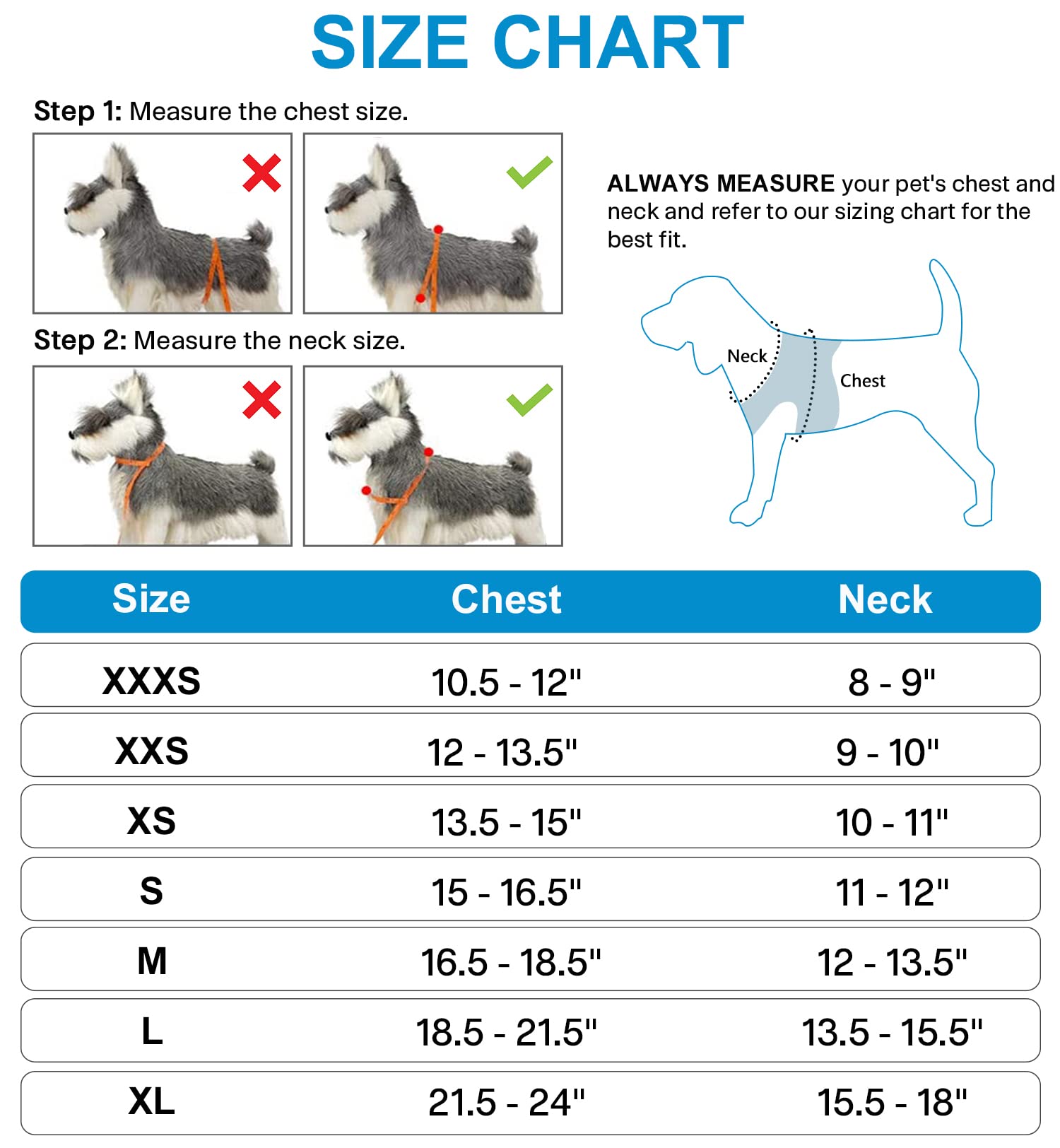 Joytale Small Dog Harness - Breathable Mesh Step-in Vest with Reflective Pads for Puppies & Extra Small Dogs (XS, Sky Blue) - Perfect for Walking, Training & Outdoor Adventures