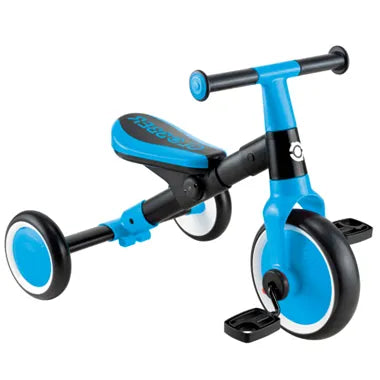 2-in-1 Learning Trike for Toddlers - Sky Blue Baby Bike with Parent Push Handle | Perfect for Outdoor Play & Early Childhood Development
