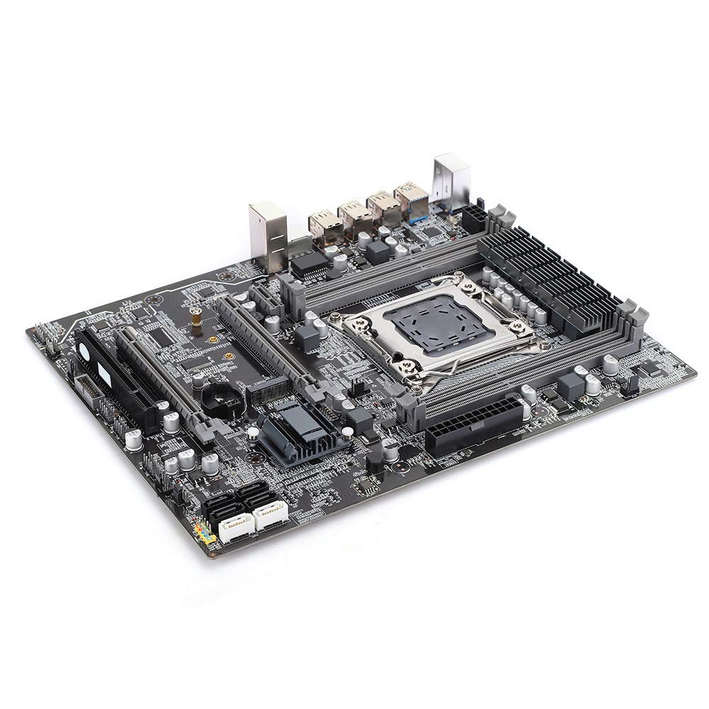 High Performance Desktop PC Motherboard with CPU Combo - Dual USB 3.0, M.2 Support, 2011 Socket for Intel E5-2680v2, i7 & Multi-core Processors (6/8/10 Core) - Ideal for Gaming Rigs, Workstations & Server Builds