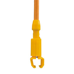 Jaws Mate Fiberglass Mop Handle - Heavy Duty Cleaning Tool for Floors, Garages & Commercial Use - Durable Wet/Dry Mop Replacement Handle