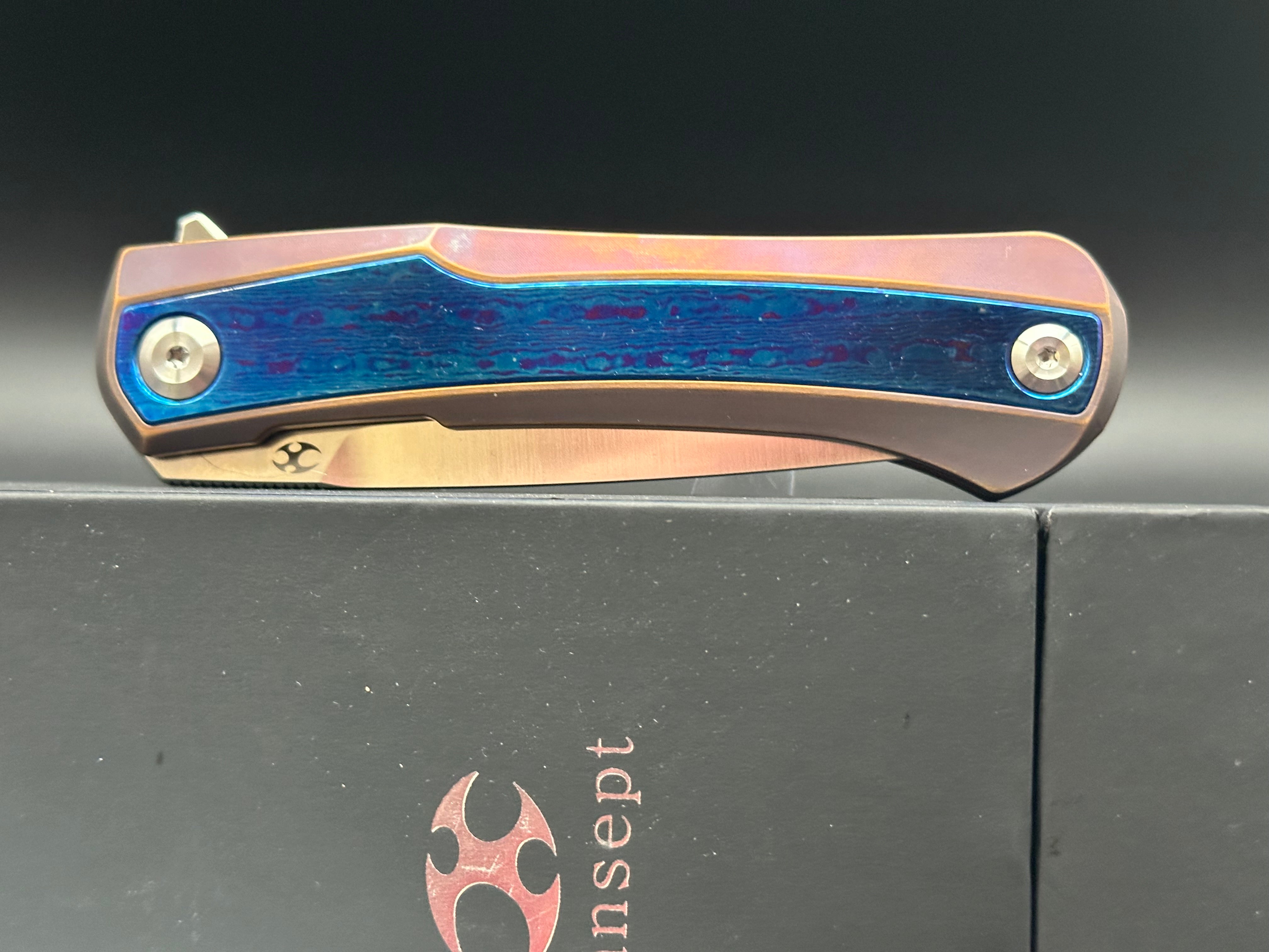 Premium Kansept Kratos Frame Lock Folding Knife - 3.75