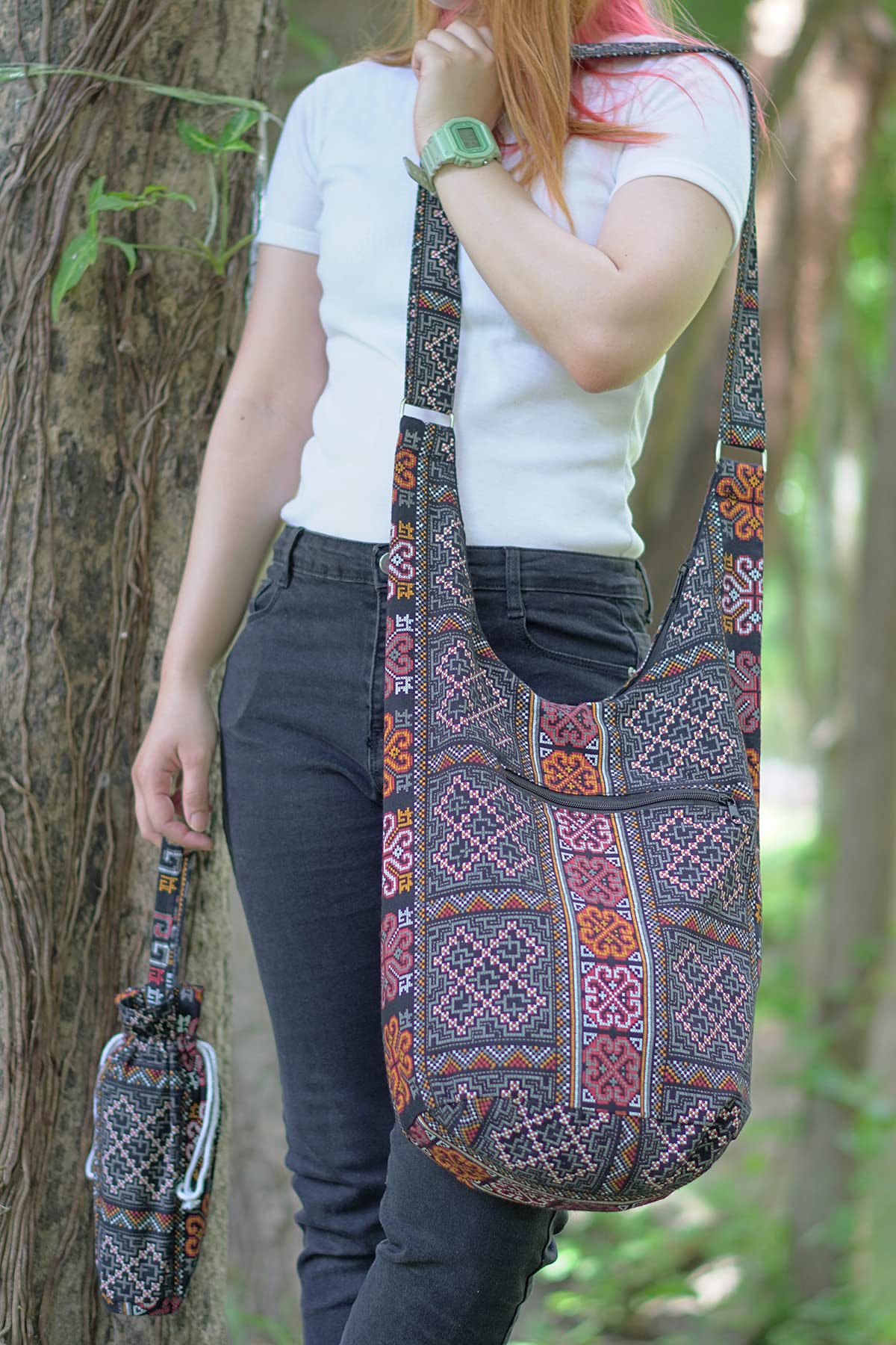 Stylish Women's Crossbody Bags with Zipper - Lightweight Hobo Purse & Small Sack Bag for Everyday Use, Travel, and Shopping