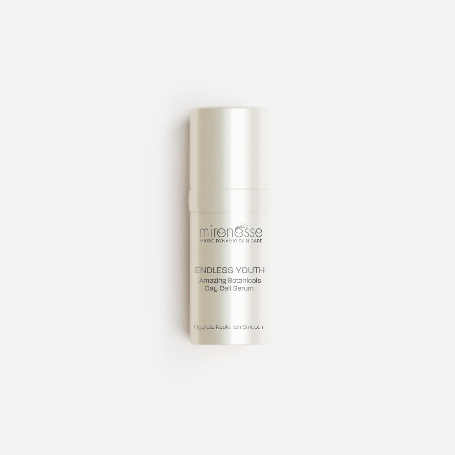 Mirenesse Cosmetics Endless Youth Amazing Day Botanical Cell Serum Deluxe Mini - Anti-Aging Face Serum for Women, Hydrating & Brightening Skincare - Perfect for Daily Use & Travel