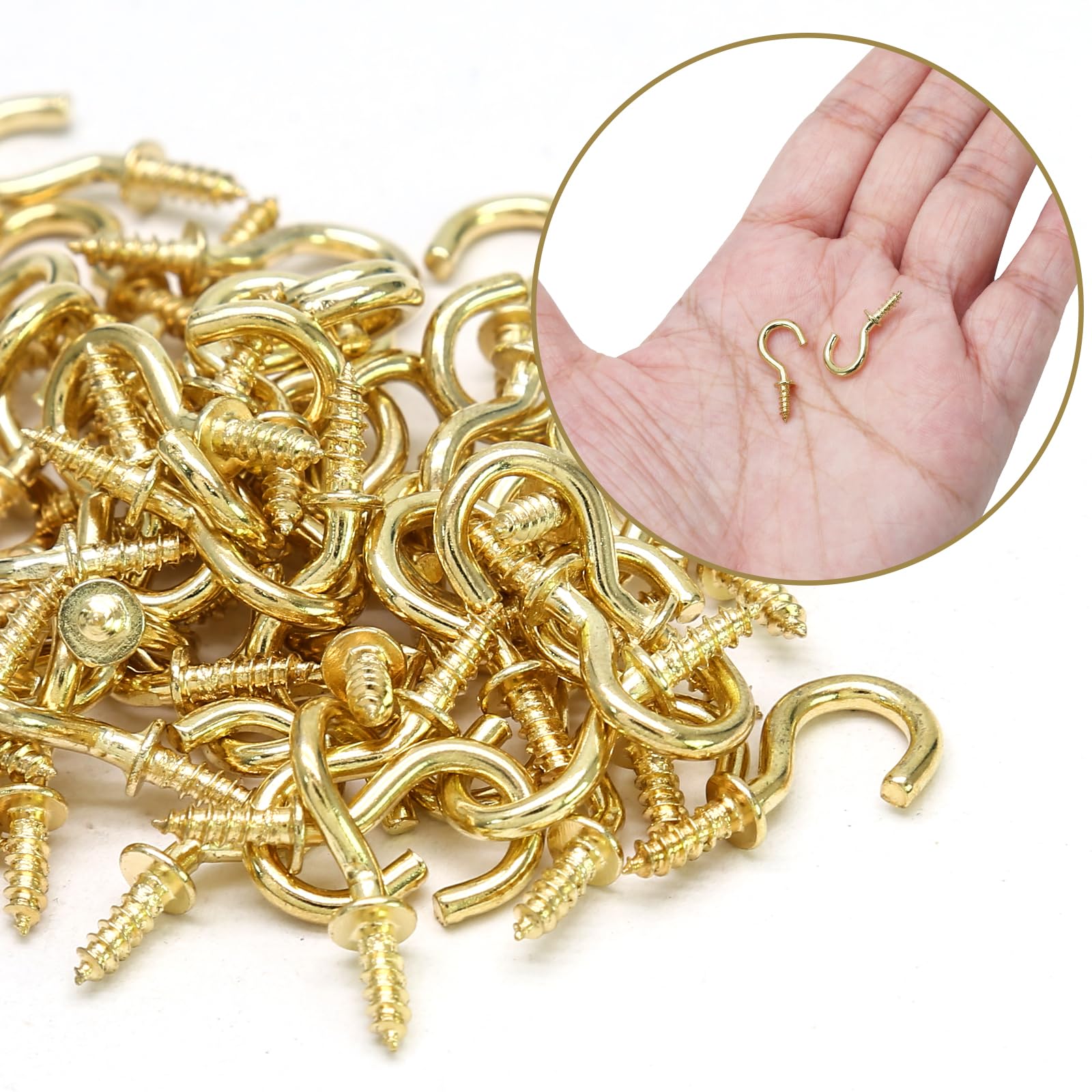 Biaungdo 100 Pcs 1/2