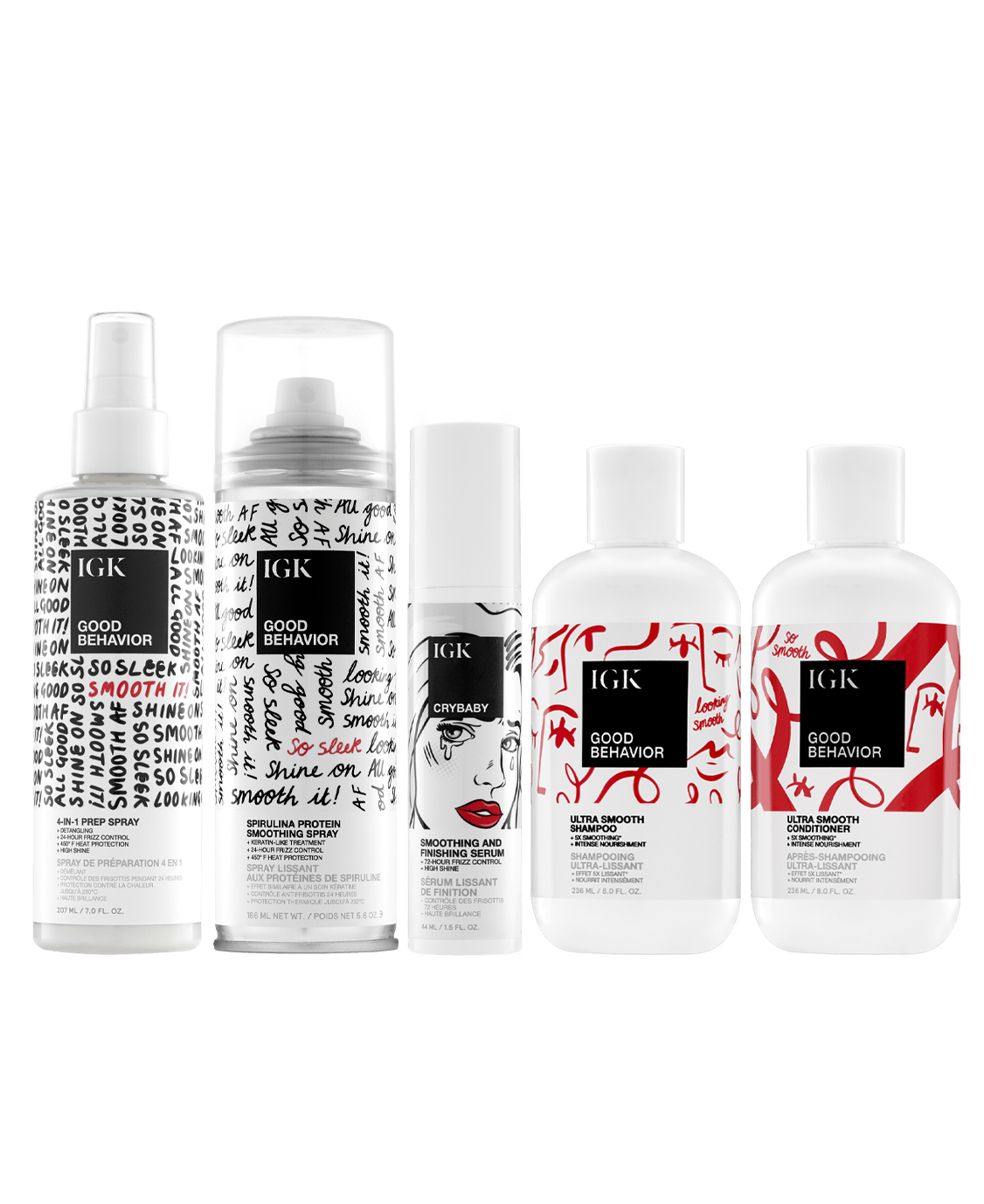 Complete Smoothing Routine Kit for Hair Care - Achieve Silky & Frizz-Free Hair at Home | Perfect for Daily Styling & Salon-Quality Results