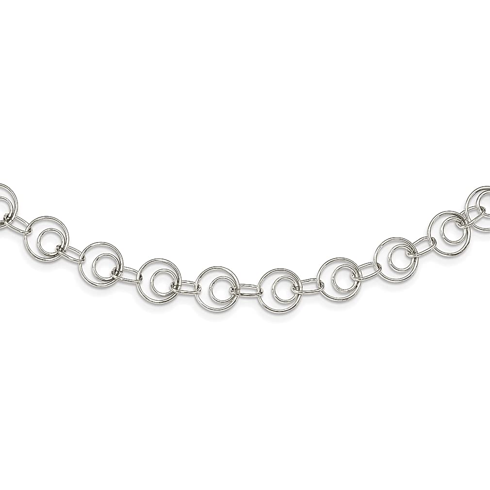 925 Sterling Silver Cuban Link Chain Necklace for Women - Elegant Pendant Charm Fine Jewelry Gift for Her - Perfect for Date Nights, Parties & Special Occasions
