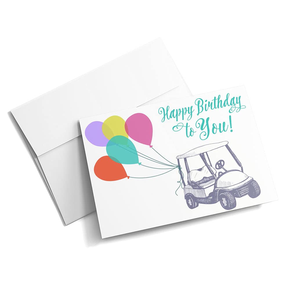 USGAcardshop Custom Birthday Greeting Cards Set | 25 Personalized Signature Cards with Envelopes | Printed in USA | Perfect for Birthdays, Anniversaries & Special Occasions