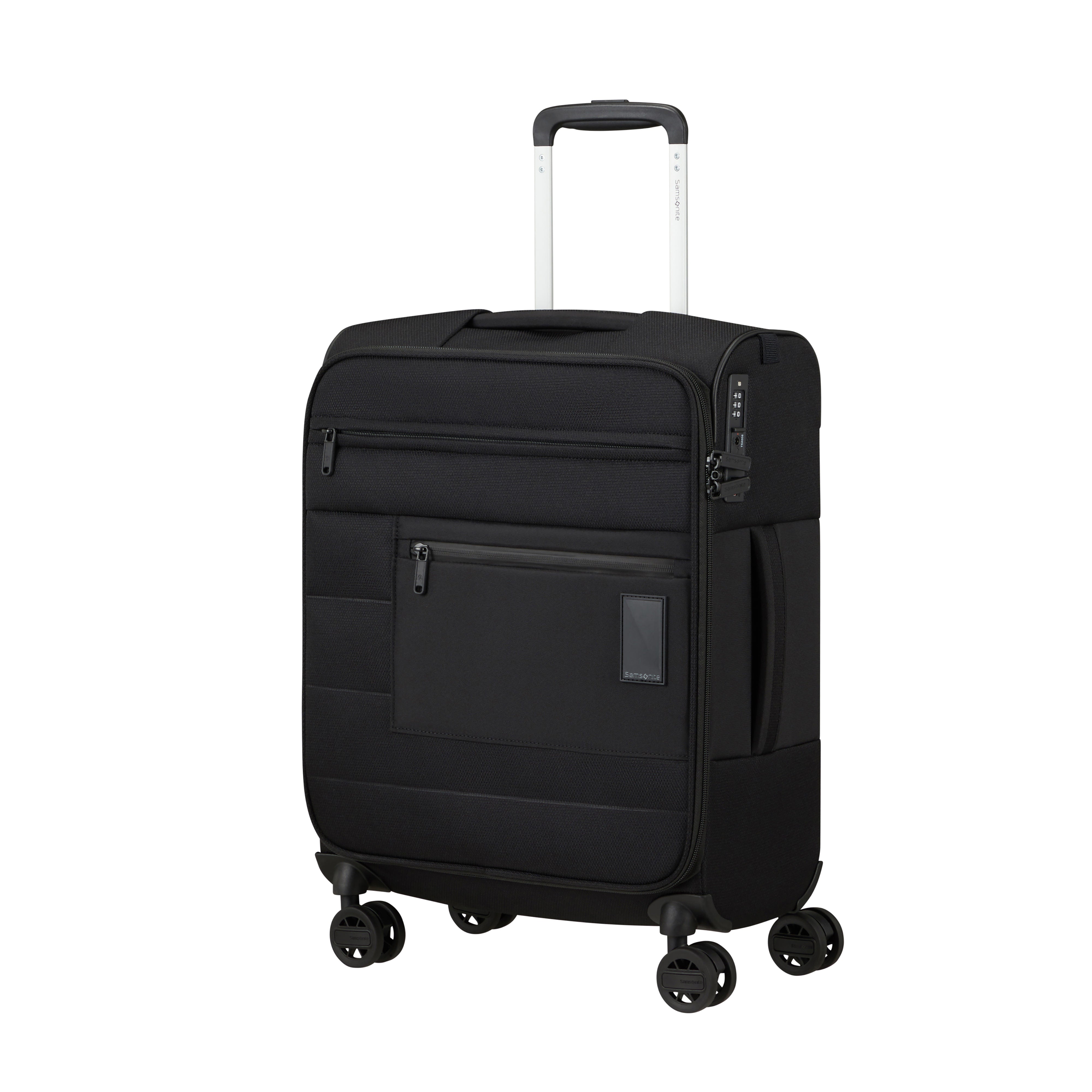 Samsonite Vaycay 3 Piece Spinner Luggage Set - Lightweight Expandable Suitcase with 360° Wheels for Travel, Vacation & Business Trips (Black)