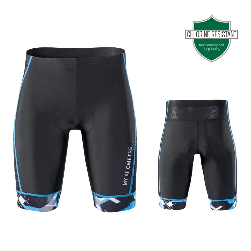 Men's Triathlon Cycling Shorts - Quick Dry, Comfortable & Breathable for Swim, Bike, Run - Perfect for Triathlons, Training & Outdoor Sports